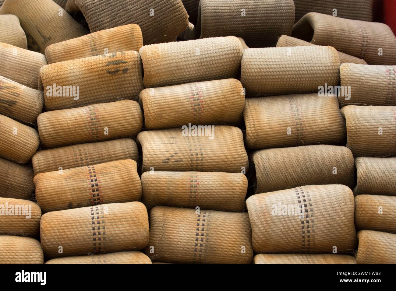 Antique fire hose hi-res stock photography and images - Alamy