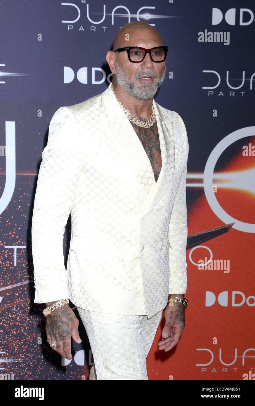 Batista Recent Roles Dune part two dave bautista hi-res stock photography and images - Alamy