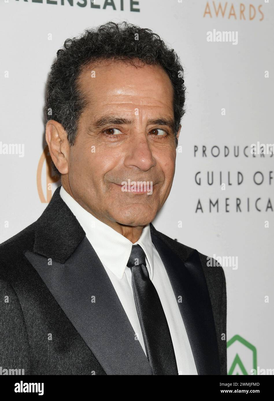 Hollywood, California, USA. 25th Feb, 2024. Tony Shalhoub attends the 35th Annual Producers Guild Awards at The Ray Dolby Ballroom on February 25, 2024 in Hollywood, California. Credit: Jeffrey Mayer/Jtm Photos/Media Punch/Alamy Live News Stock Photo