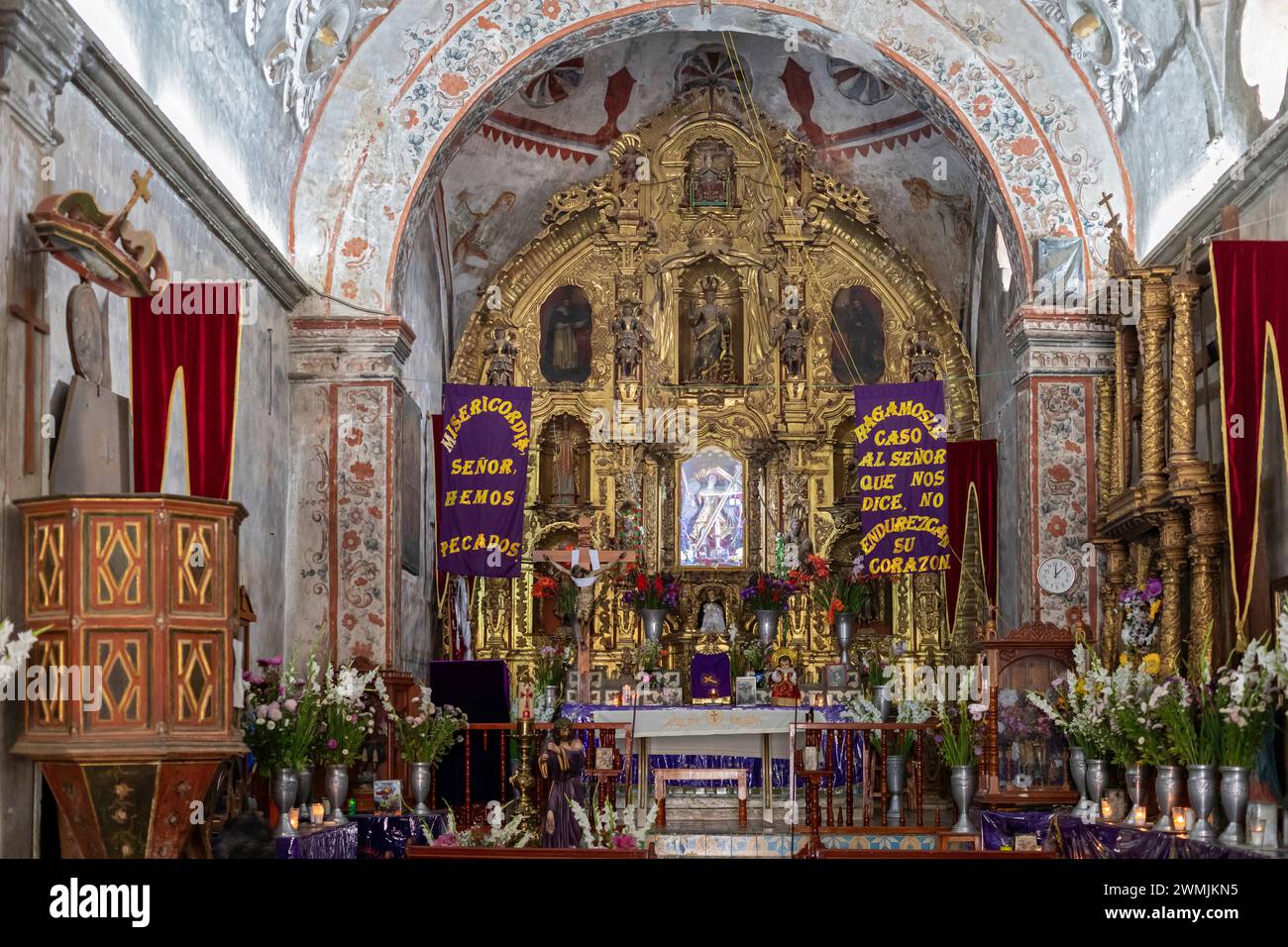 San Miguel del Valle, Oaxaca, Mexico The San Miguel Archangel Church