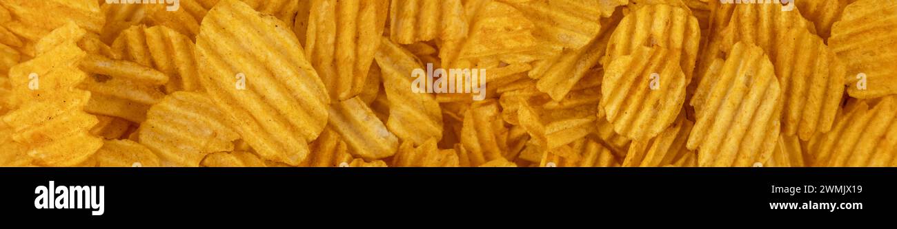 Tiles, banner with chips, background with chips. Stock Photo