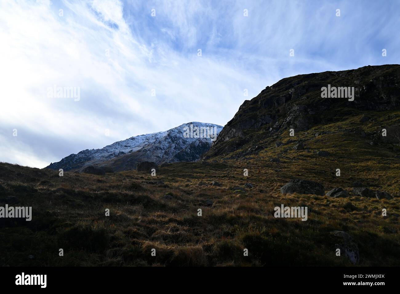 Cairngorms River south Esk valley Stock Photo