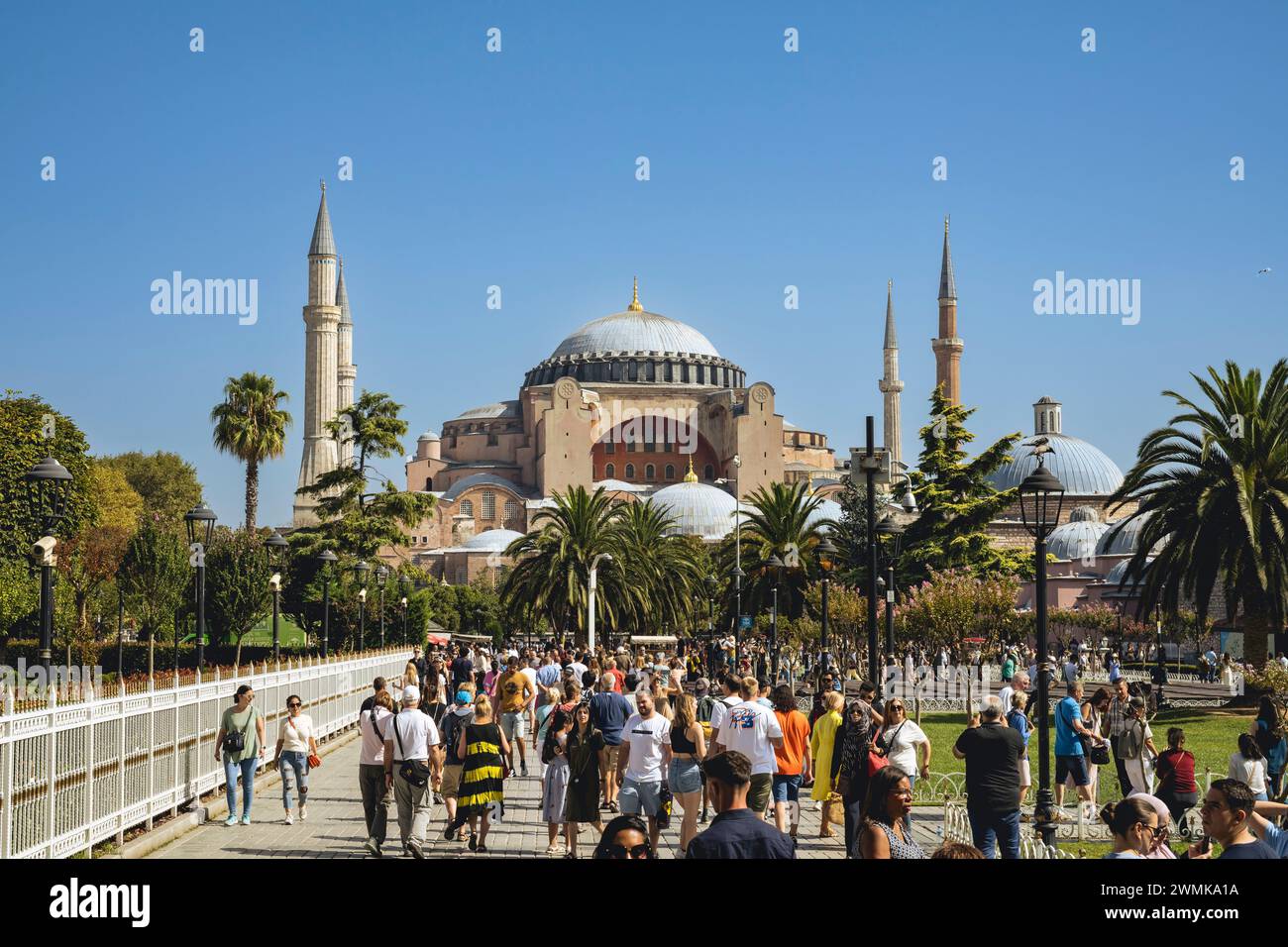 Hagia Sophia Grand Mosque, Istanbul, Turkey © Dosfotos/Axiom Stock ...