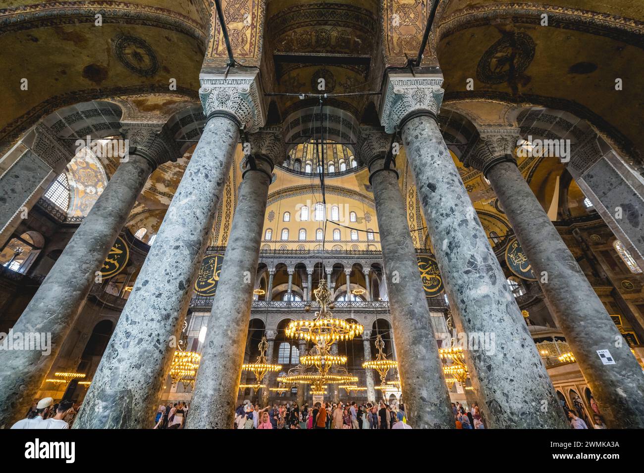 Hagia sophia grand mosque interior hi-res stock photography and images ...