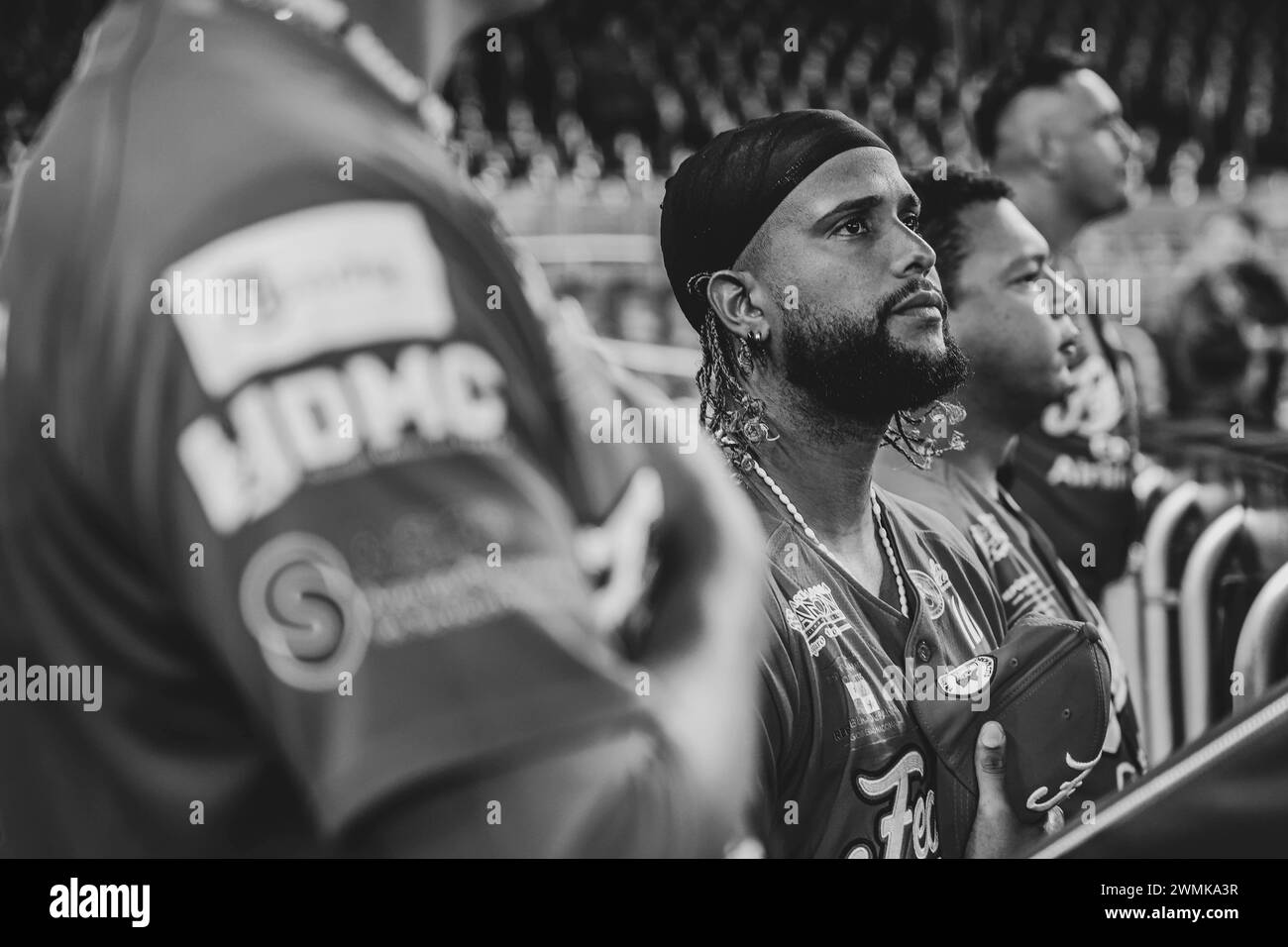 MIAMI, FLORIDA - FEBRUARY 2: Johan Camargo of federals de Chiriqui of