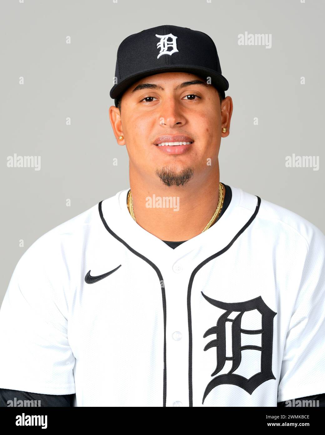 This is a 2024 photo of Keider Montero of the Detroit Tigers MLB