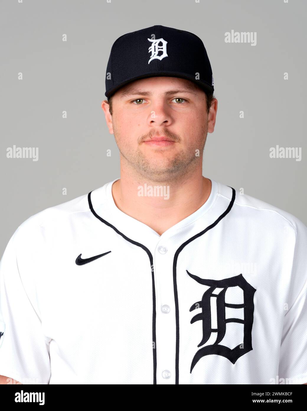 This is a 2024 photo of Bryant Hurter of the Detroit Tigers MLB