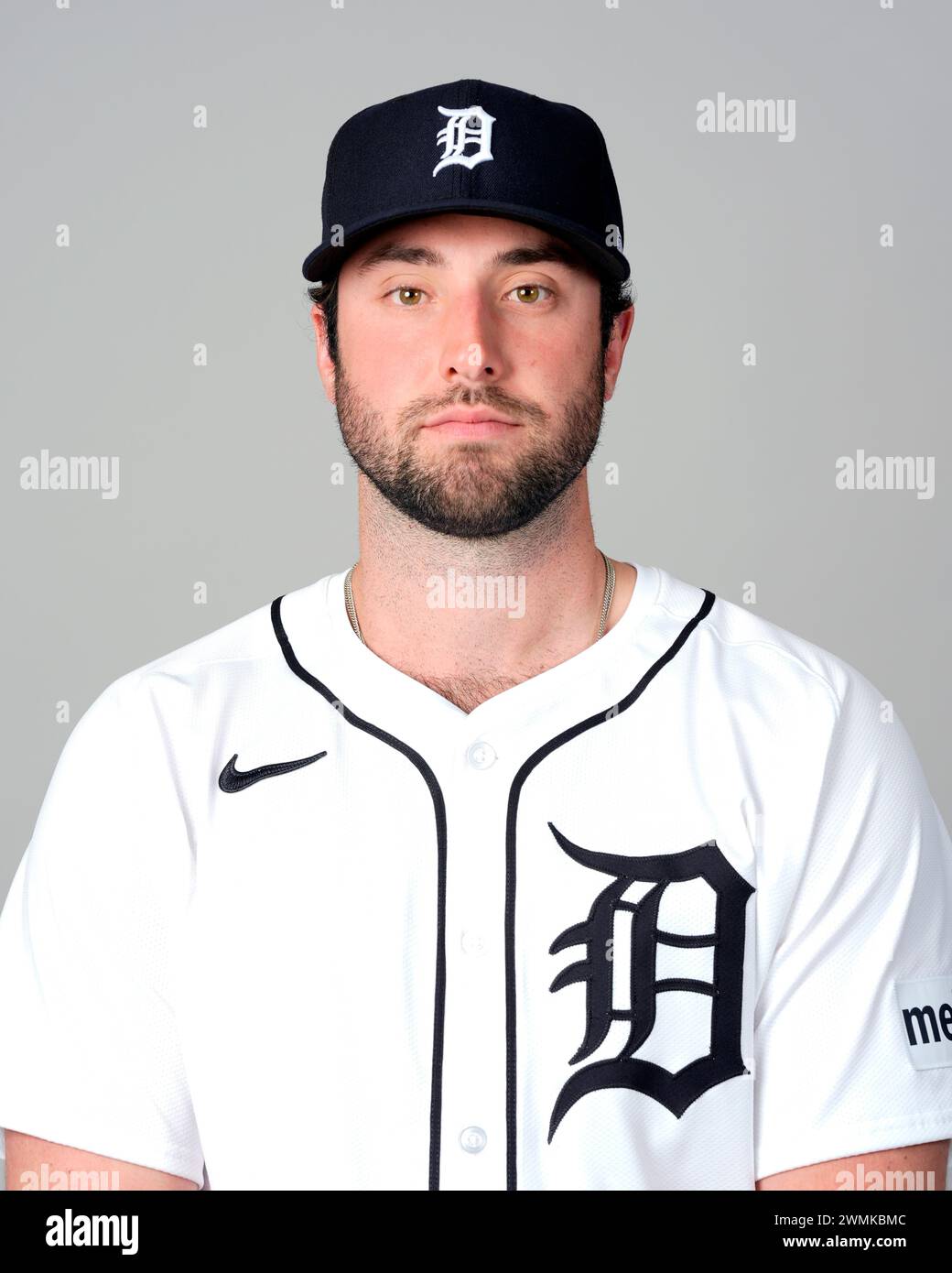This is a 2024 photo of Matt Vierling of the Detroit Tigers MLB