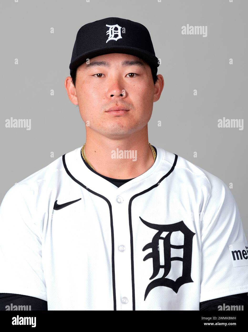 This is a 2024 photo of Keaton Hiura of the Detroit Tigers MLB baseball