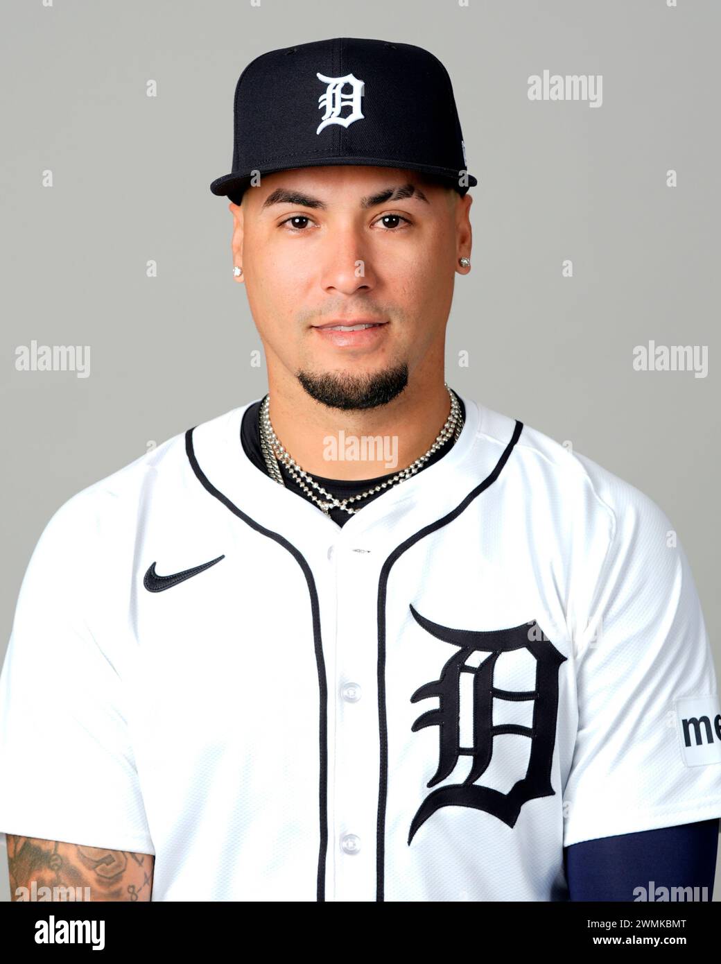 This is a 2024 photo of Javier Baez of the Detroit Tigers MLB baseball