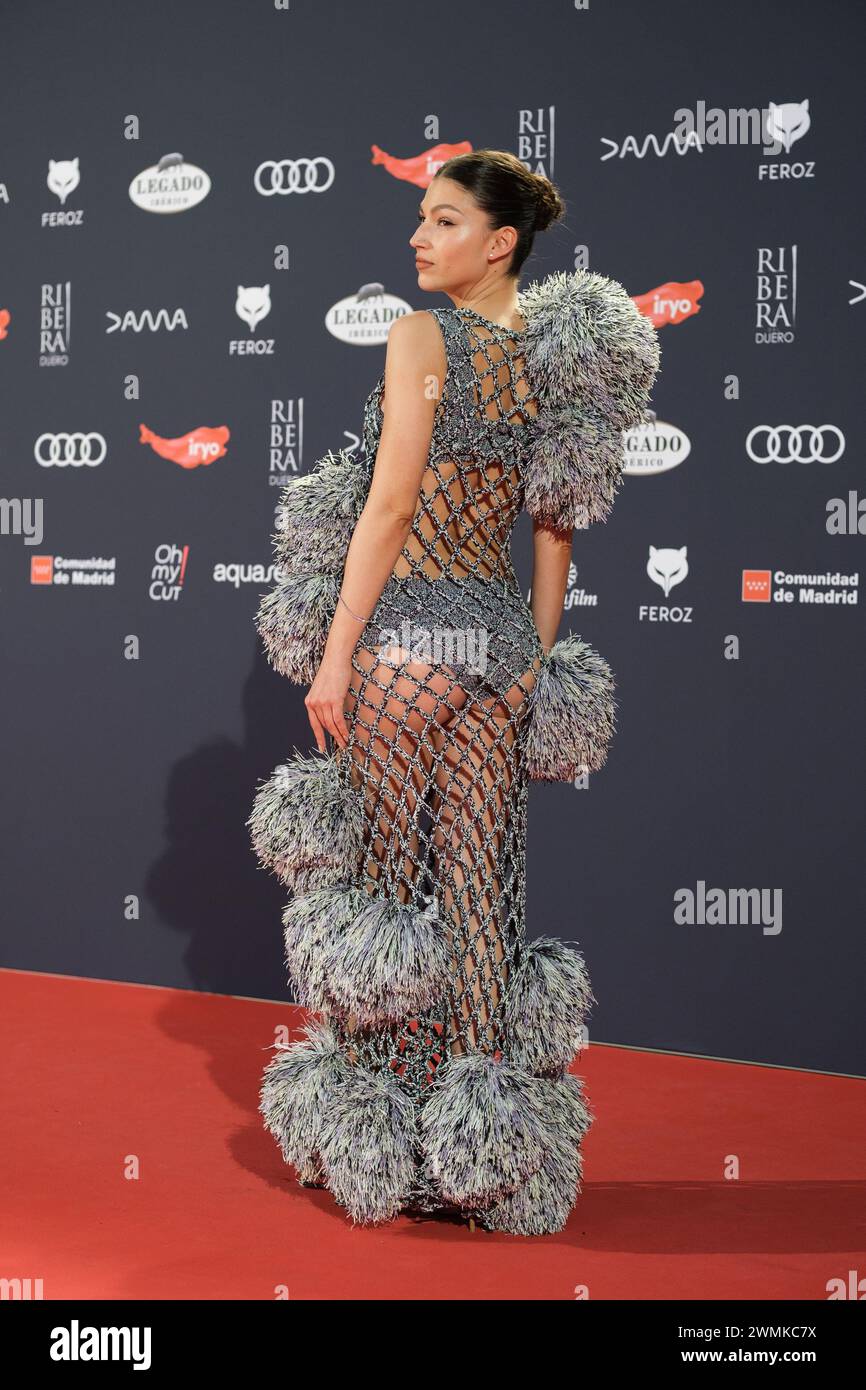 Ursula Corbero during at Feroz Awards 2024 at Palacio Vistalegre Arena