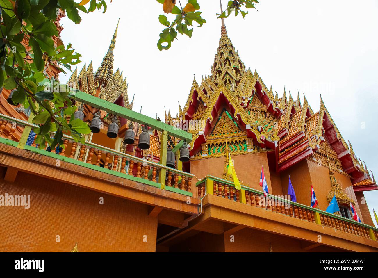 Tiger Cave Temple (Wat Tham Suea), Tha Muang District, Kanchanaburi,Thailand. Horizontal image Stock Photo