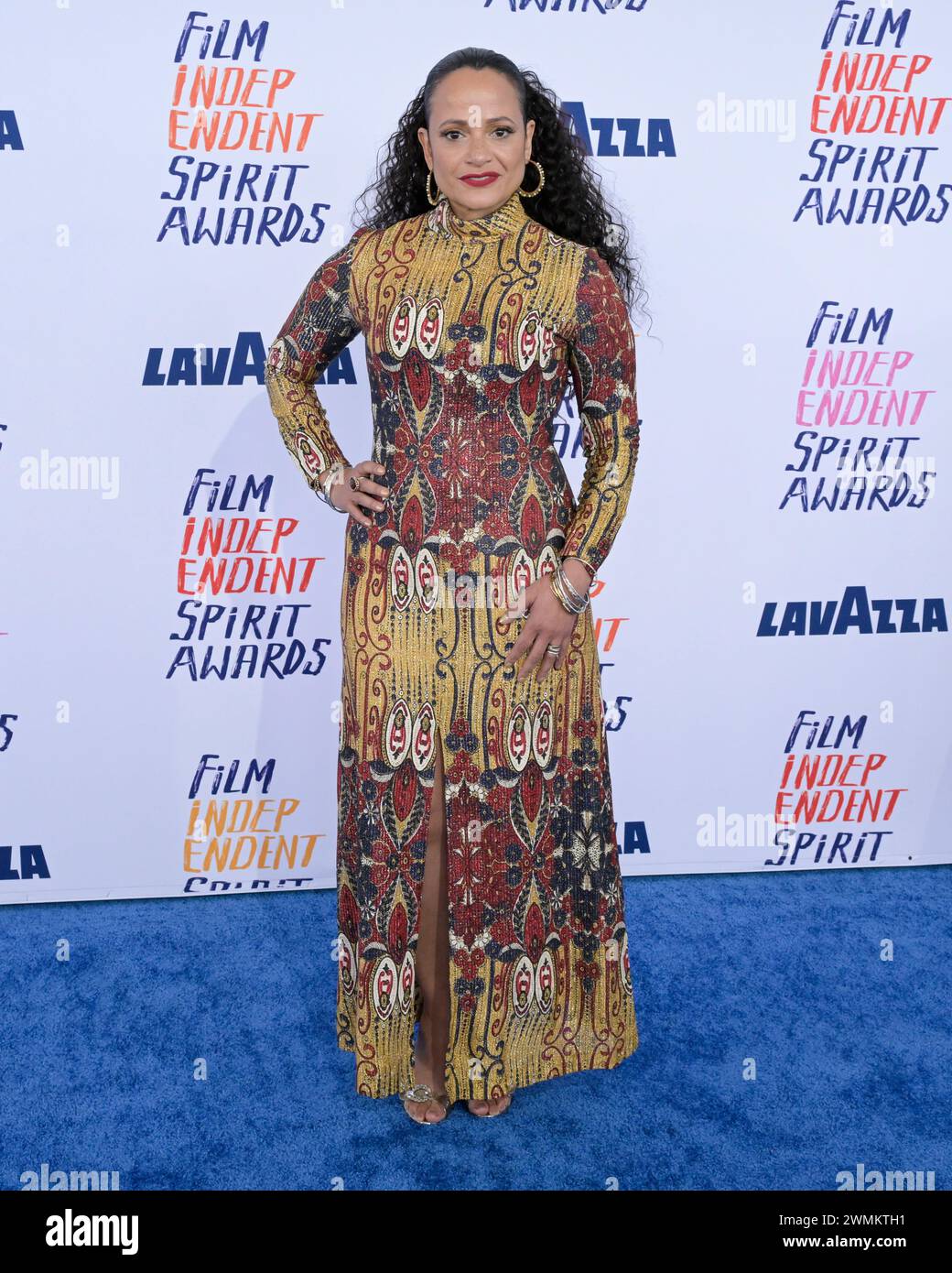 February 25, 2024, Santa Monica, California, U.S.: udy Reyes attends the 2024 Film Independent Spirit Award. (Credit Image: © Billy Bennight/ZUMA Press Wire) EDITORIAL USAGE ONLY! Not for Commercial USAGE! Stock Photo