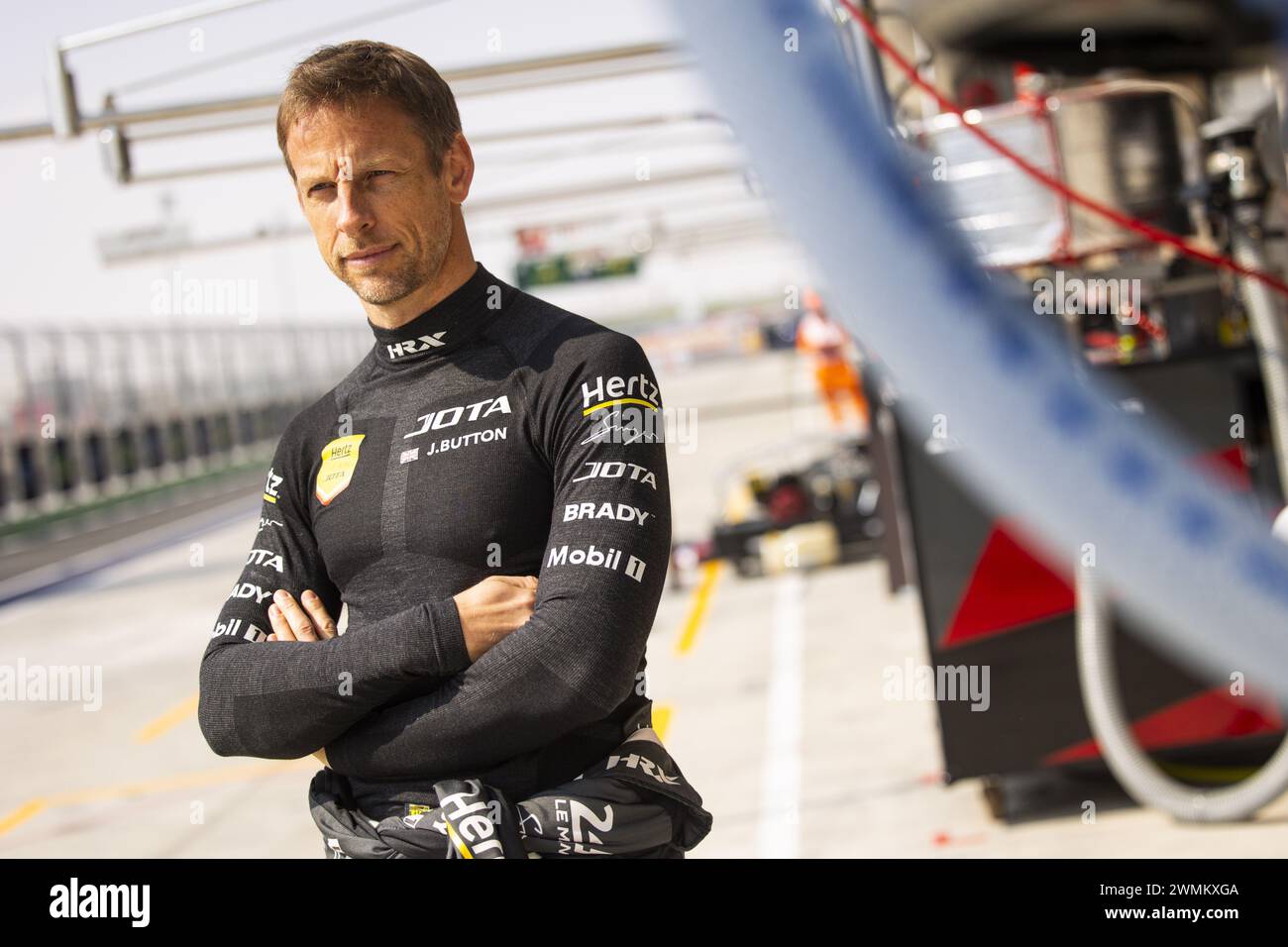 BUTTON Jenson (gbr), Hertz Team Jota, Porsche 963, Portrait During The ...