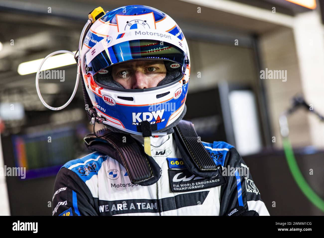 MARTIN Maxime (bel), Team WRT, BMW M4 GT3, portrait during the Prologue of the 2024 FIA World Endurance Championship, from February 24 to 26, 2024 on the Losail International Circuit in Lusail, Qatar Stock Photo