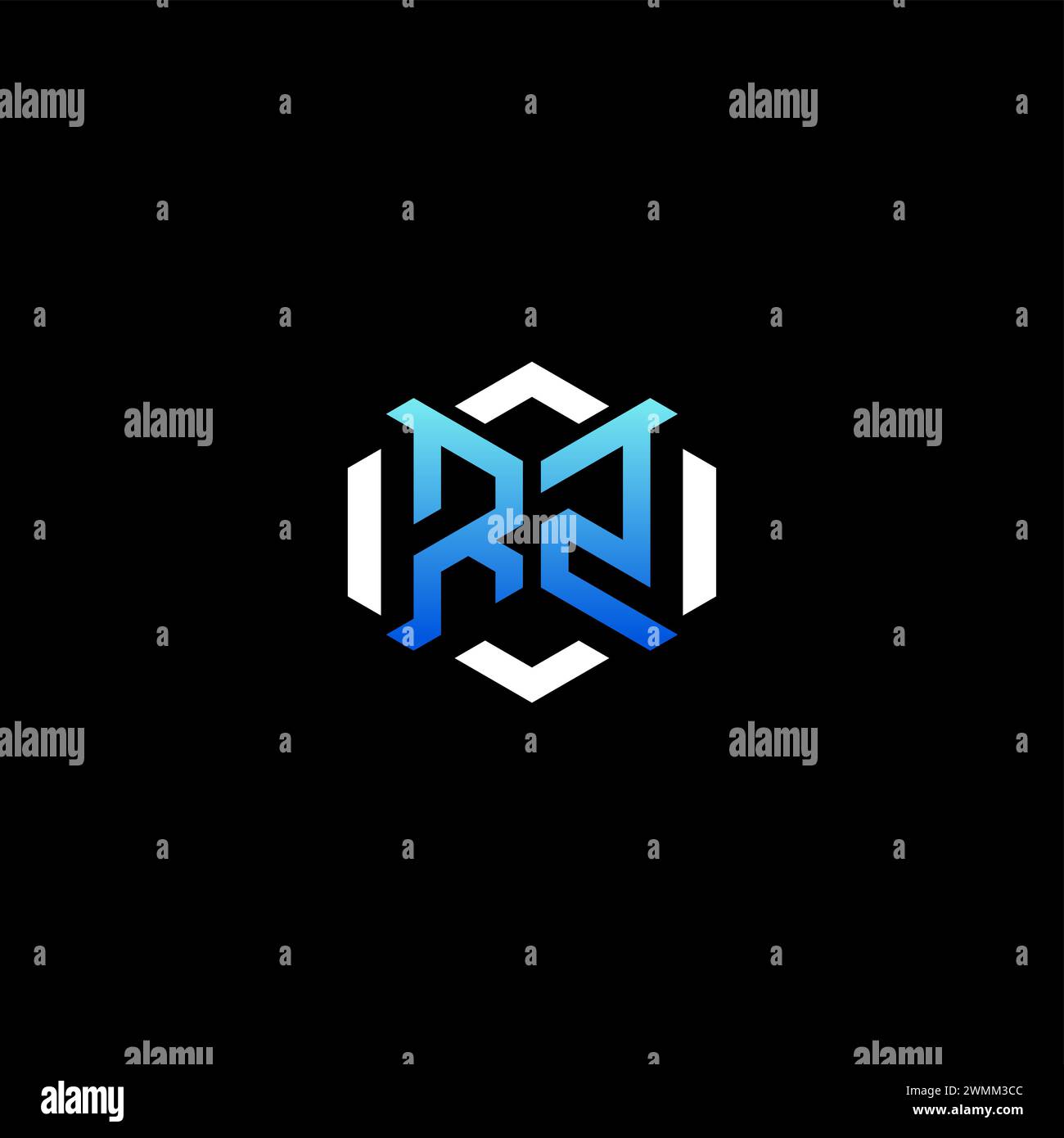 RZ initial gaming concept ideas for esport team, twitch, streamer and ...