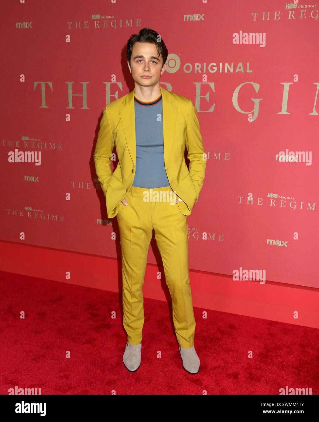 New York City, USA. 26th Feb, 2024. Ben Ahlers attending ‘The Regime