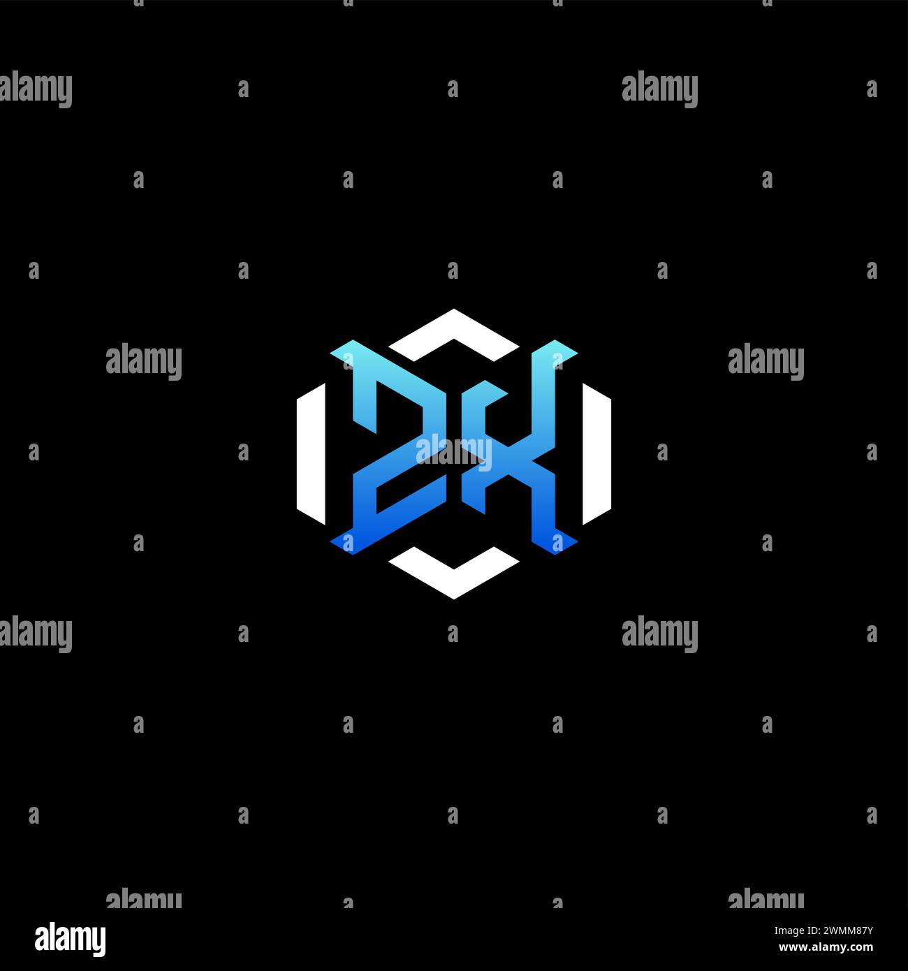 Zx gaming logo Stock Vector Images - Alamy