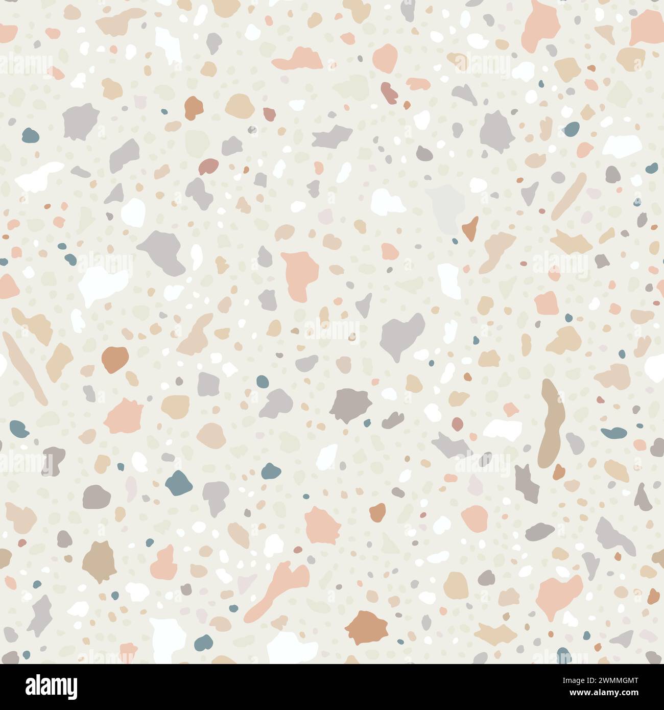Terrazzo Marble Modern Trendy Seamless Pattern Background Stock Photo ...
