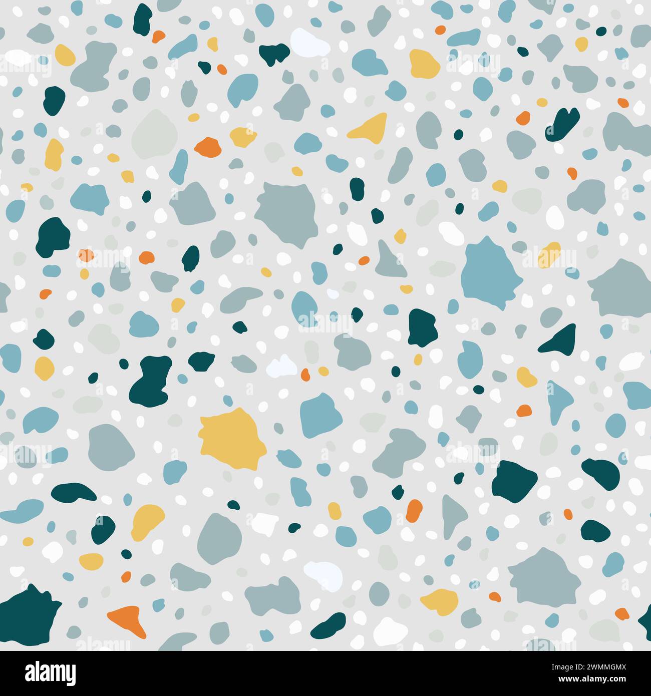 Terrazzo Marble Modern Trendy Seamless Pattern Background Stock Photo ...