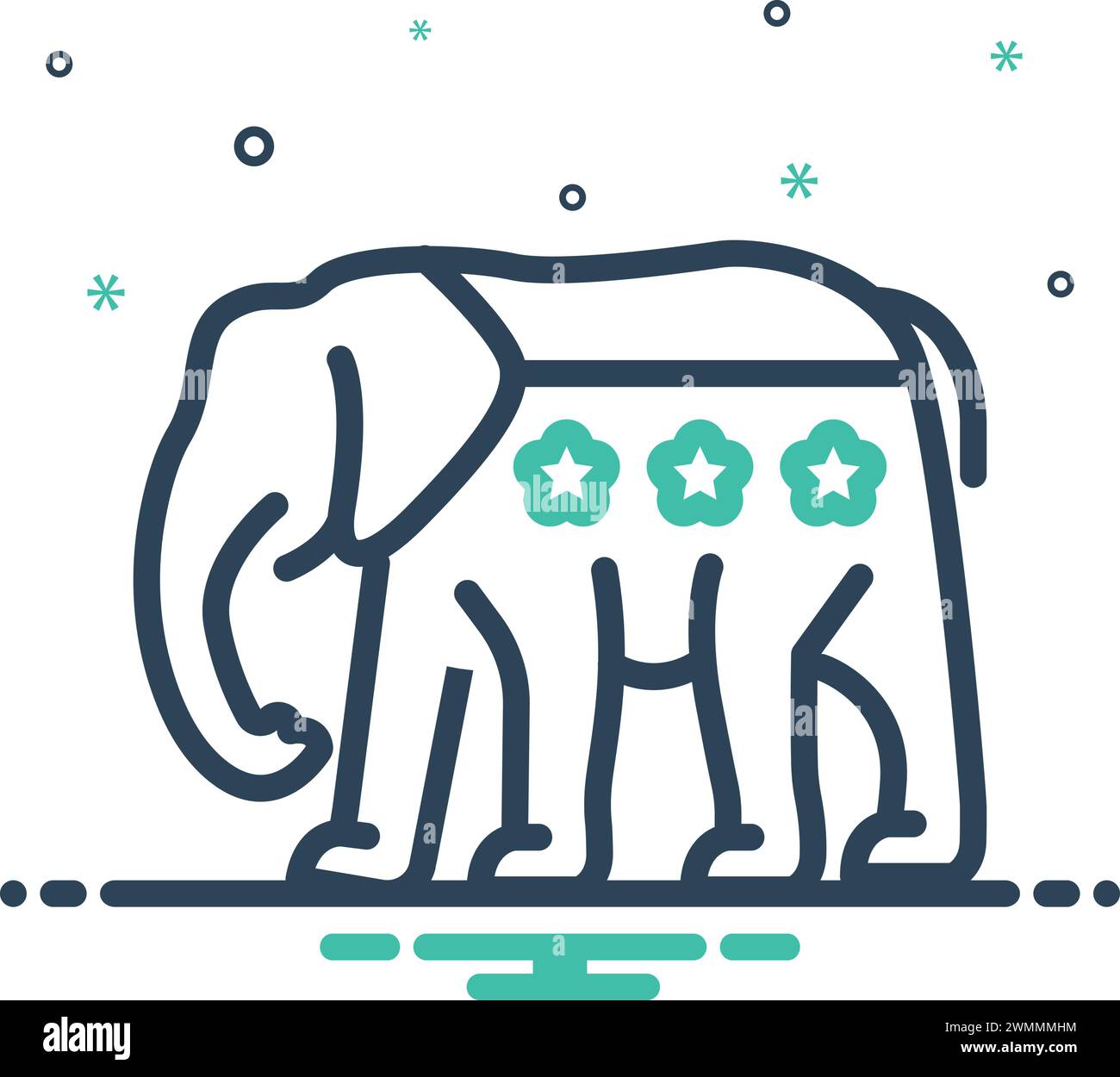 Republican elephant logo hi-res stock photography and images - Alamy