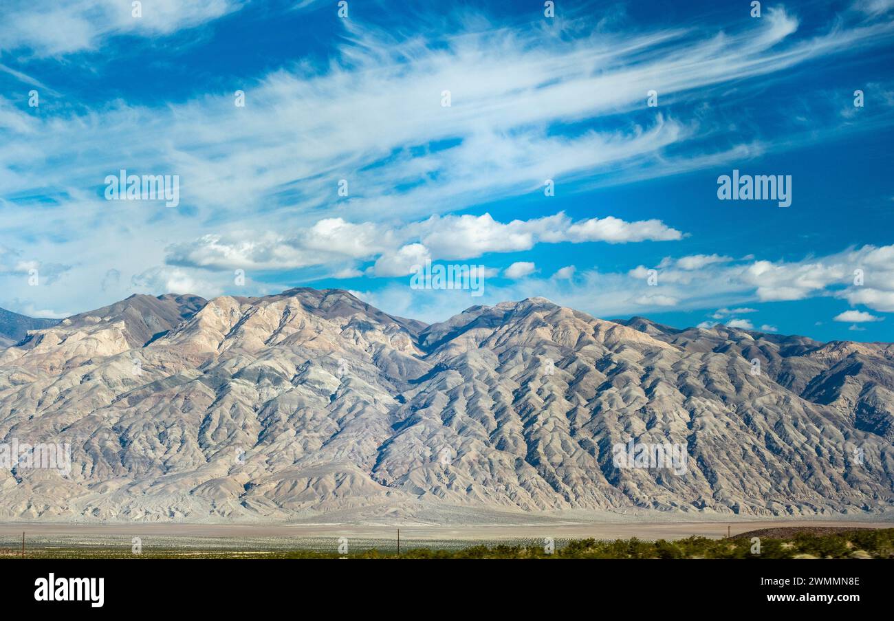 Panamint Mountains, Death Valley National Park Stock Photo - Alamy