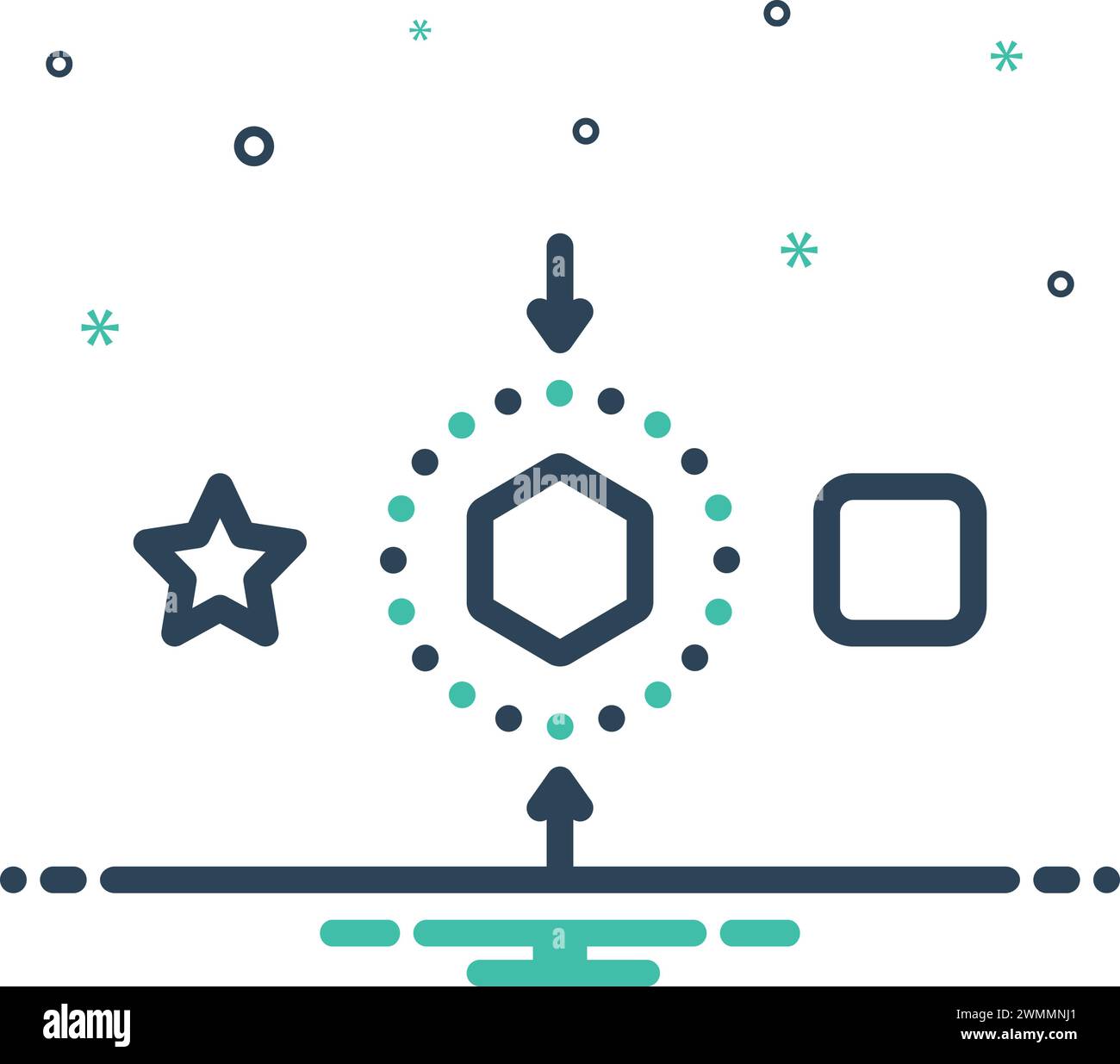 Icon for diff,shape,different Stock Vector Image & Art - Alamy