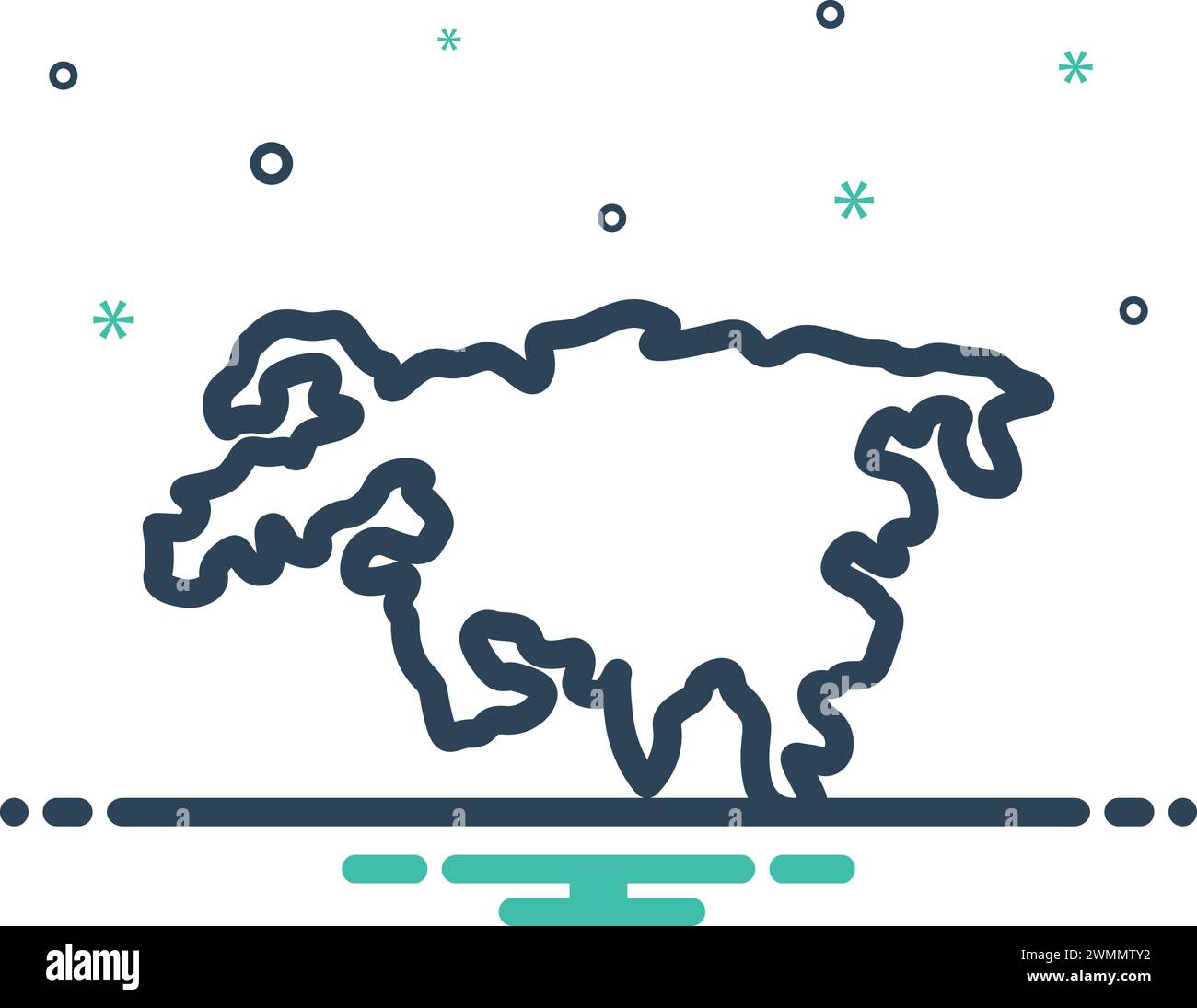 Asia country Cut Out Stock Images & Pictures - Alamy