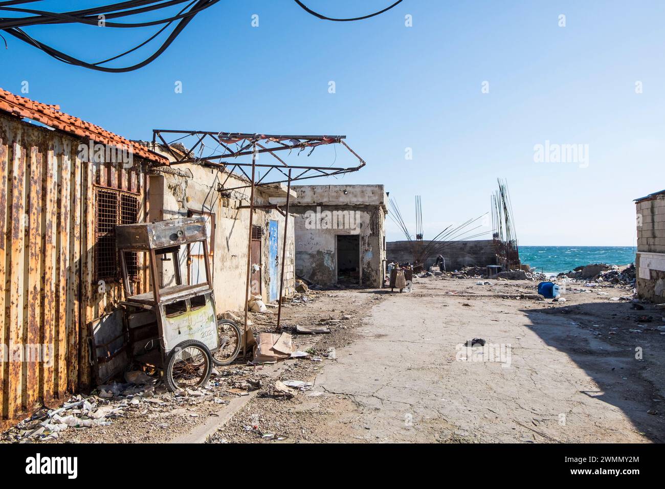 Syria,  Arwad island, landscape Stock Photo