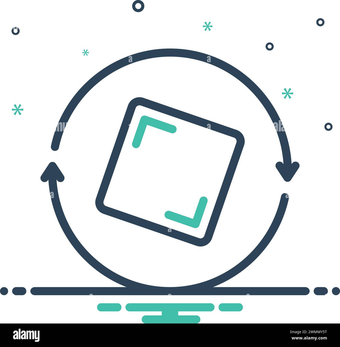 Icon for rotation,revolving Stock Vector Image & Art - Alamy