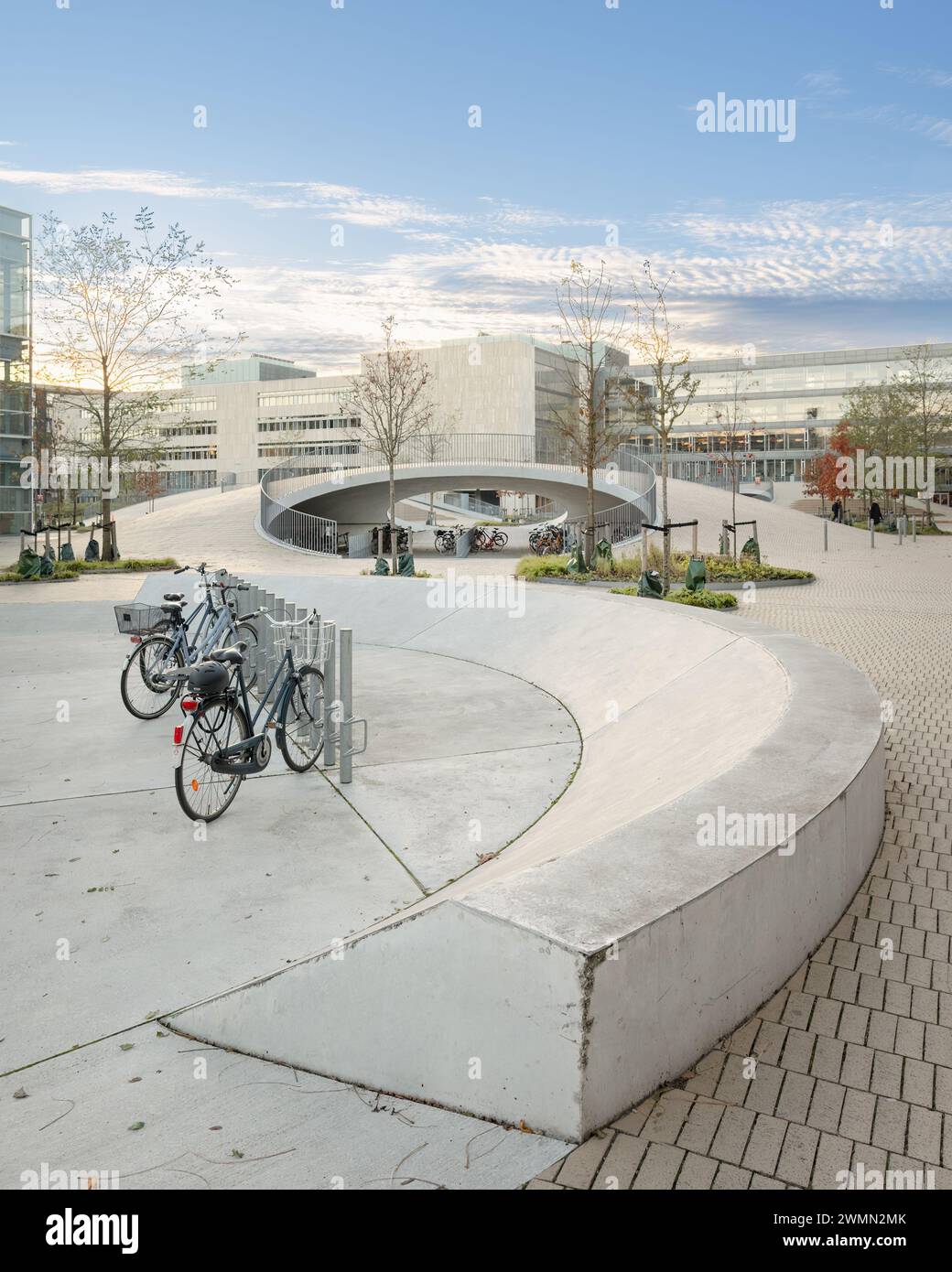 Copenhagen, Denmark - Karen Blixen Plads plaza by Cobe Stock Photo - Alamy