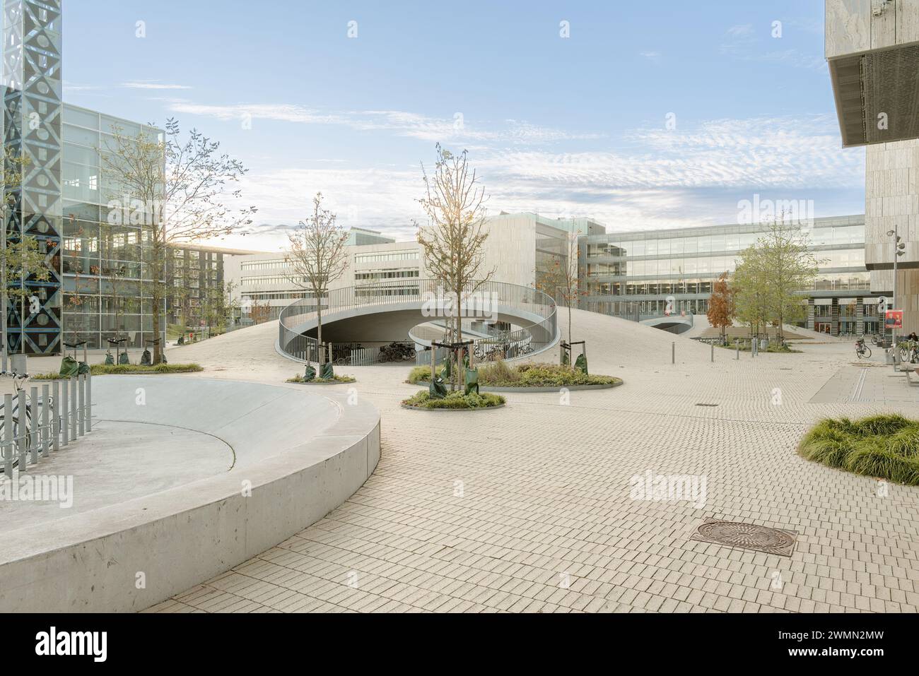 Copenhagen, Denmark - Karen Blixen Plads plaza by Cobe Stock Photo - Alamy