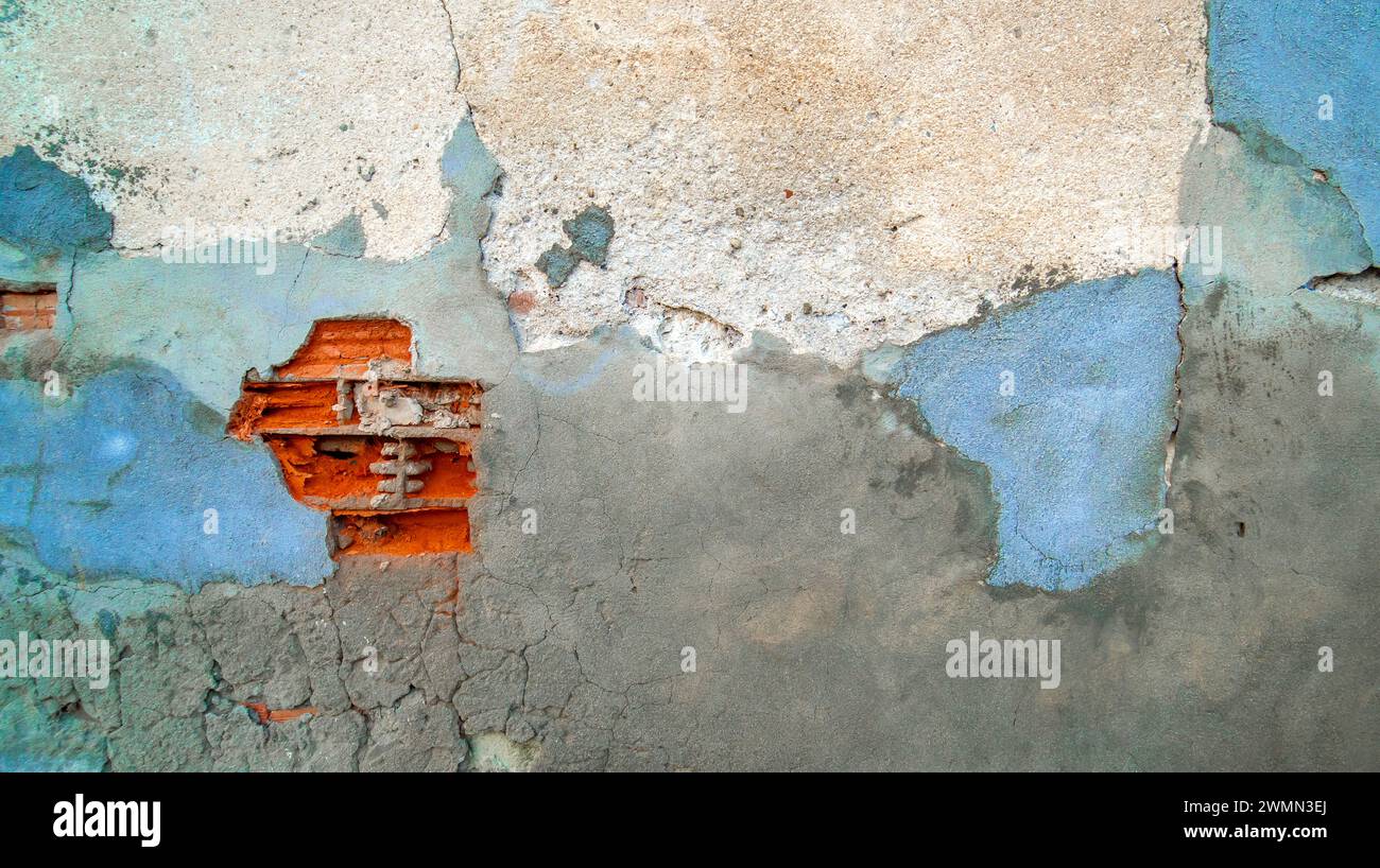 Old Wall Surface Textured Background Stock Photo