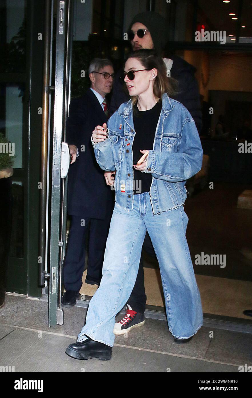 New York, NY, USA. 26th Feb, 2024. Rebecca Ferguson And Rory St. Clair