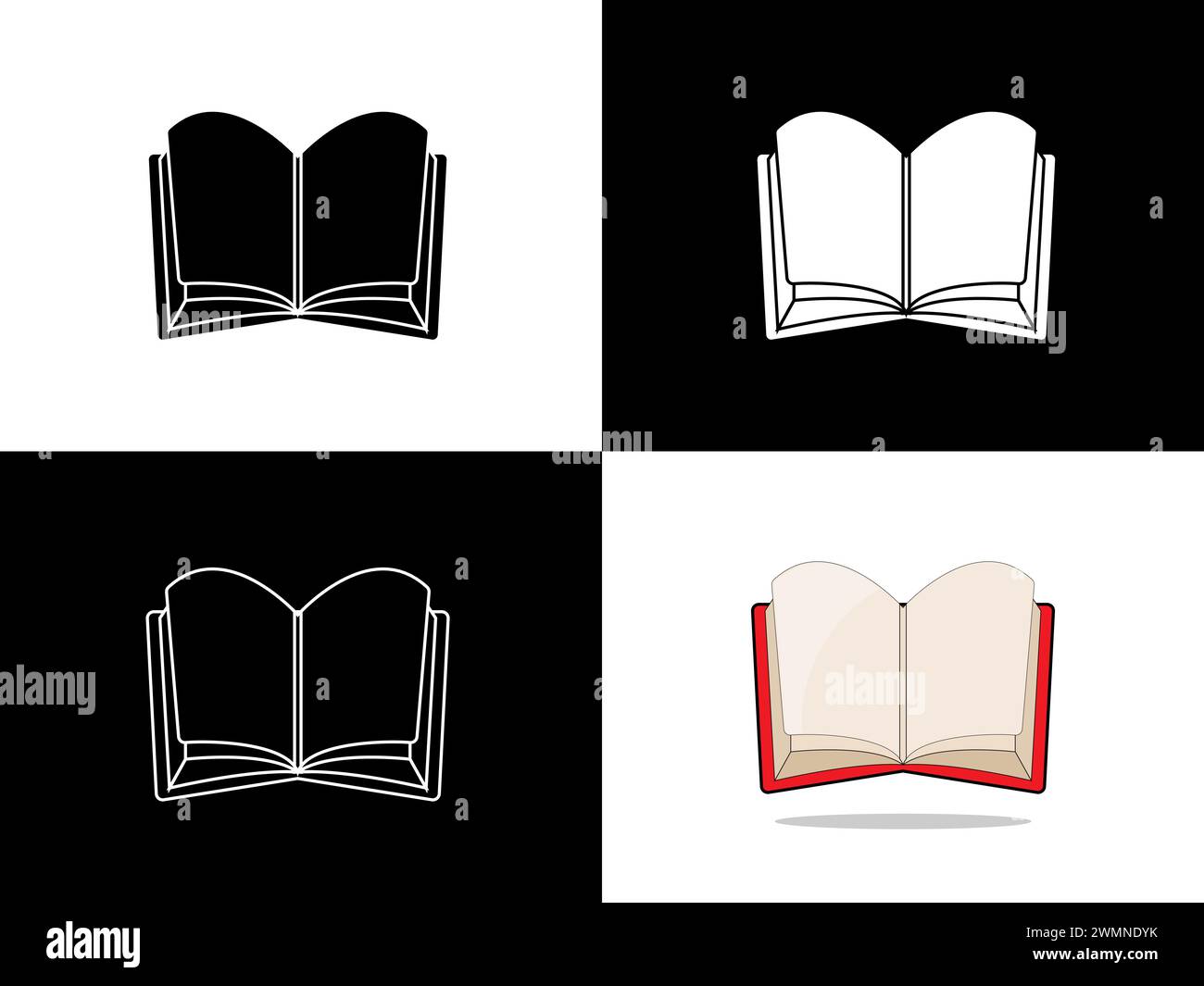 art illustration of book Stock Vector Image & Art - Alamy