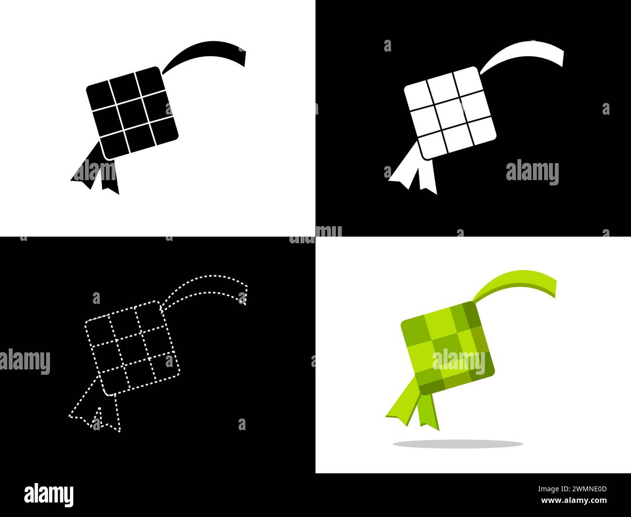 Art illustration design icon logo with silhouette concept symbol of ...