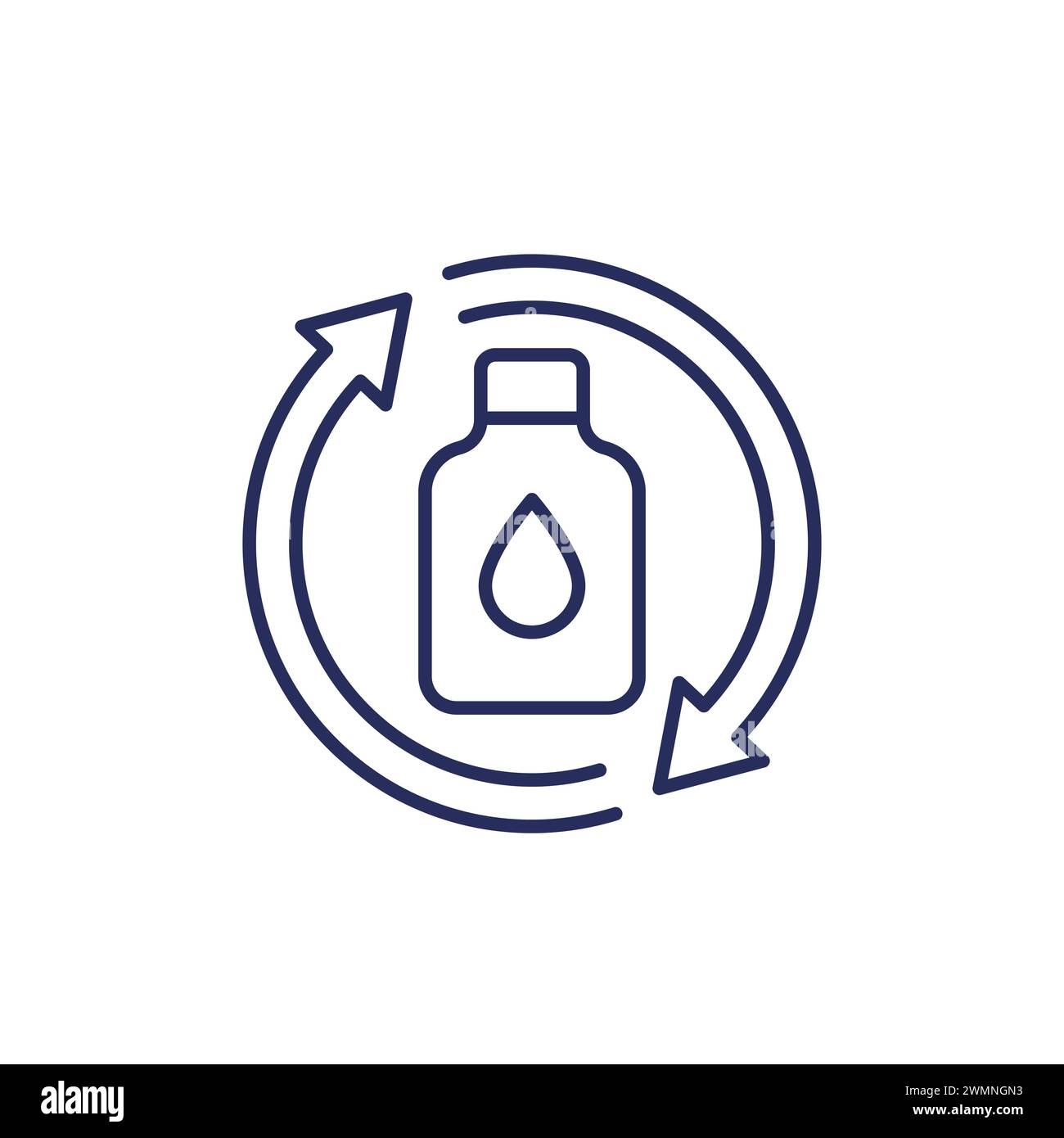 Water bottle refill station Stock Vector Images Alamy