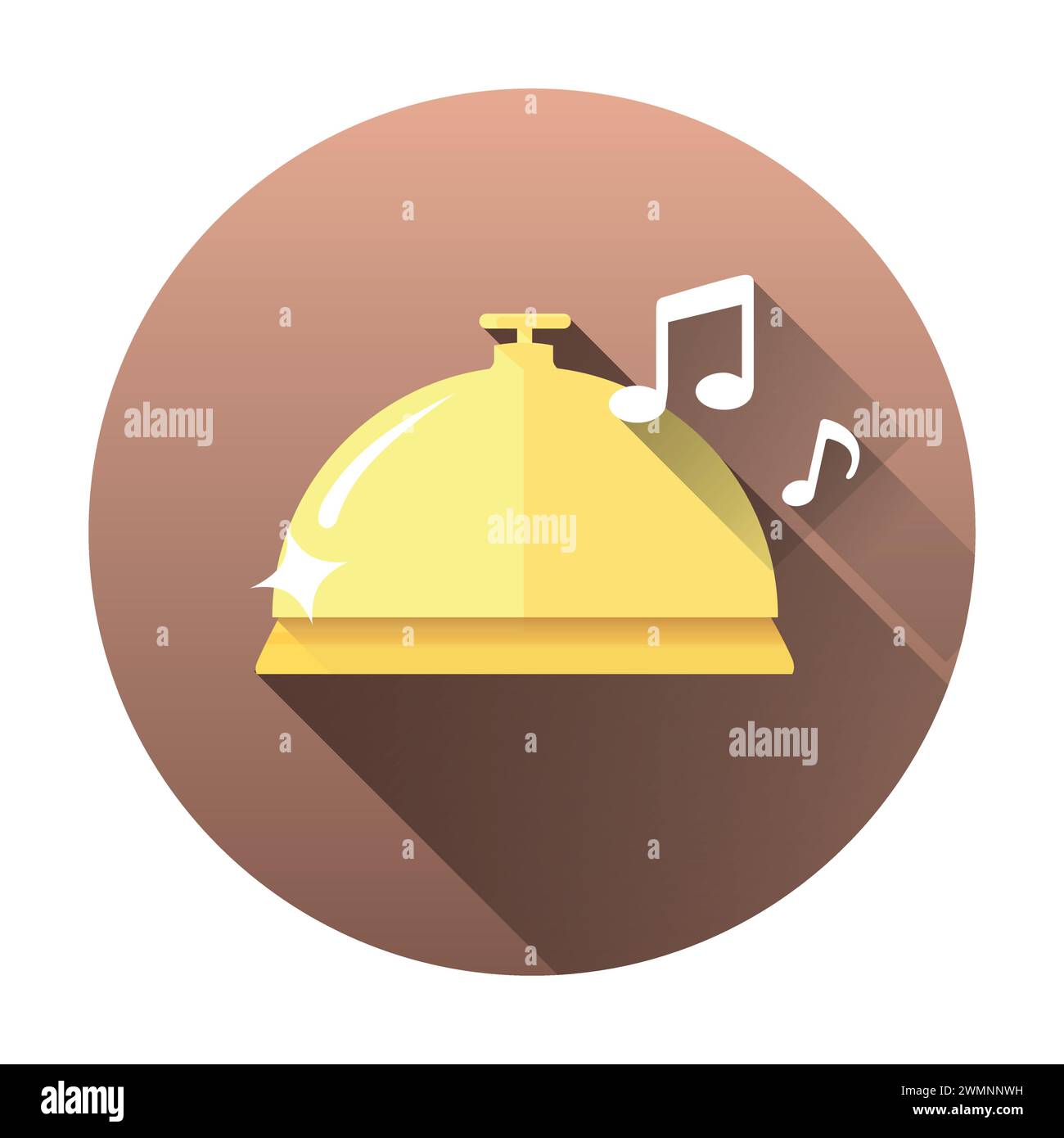 Concierge bell illustration. Call bell Stock Vector Image & Art Alamy