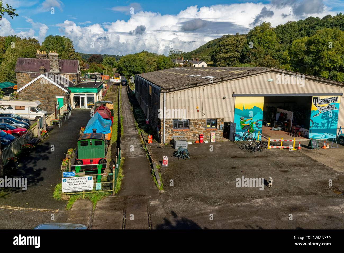 Torrington cycle hire hi-res stock photography and images - Alamy