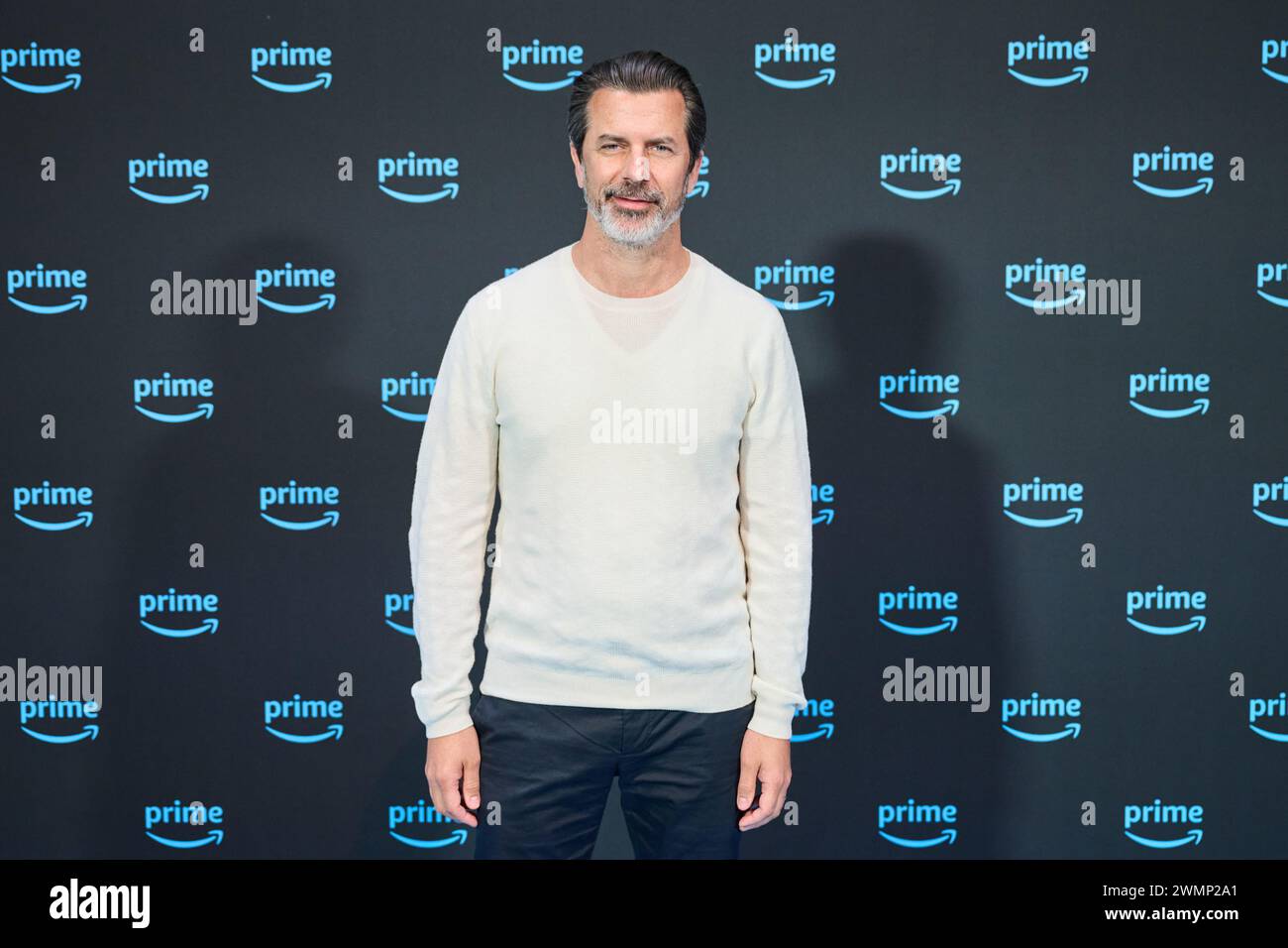 Berlin, Germany. 27th Feb, 2024. Andreas Caminada, chef, comes to the annual Prime Video conference at the WECC Berlin. Credit: Annette Riedl/dpa/Alamy Live News Stock Photo