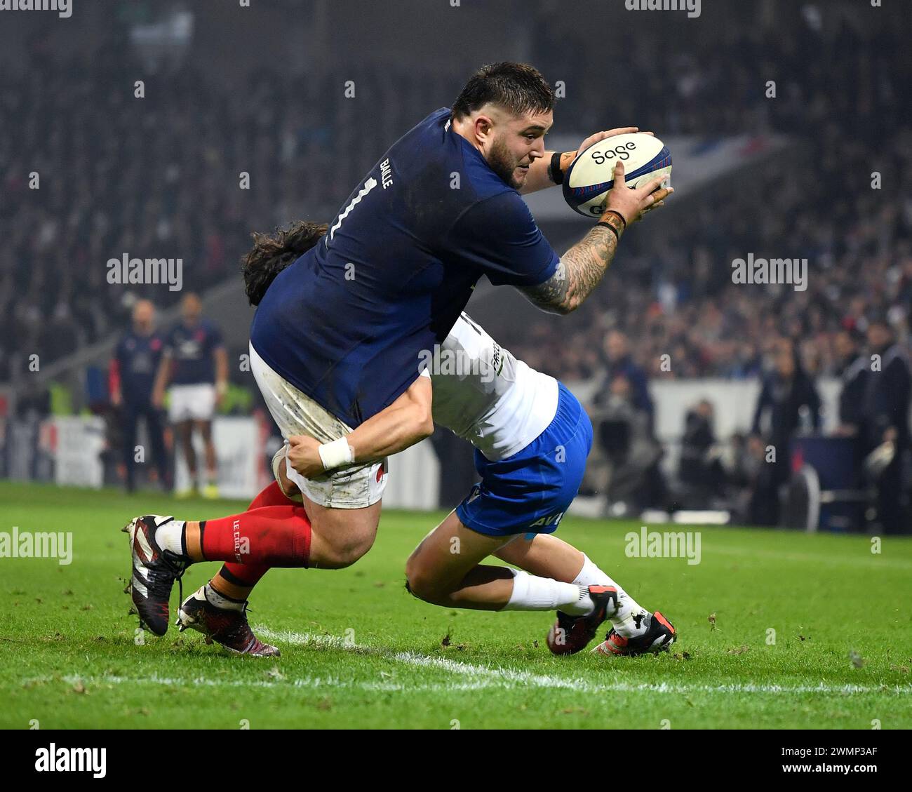 Julien Mattia/Le Pictorium - 6 Nations Tournament 2024, France's ...