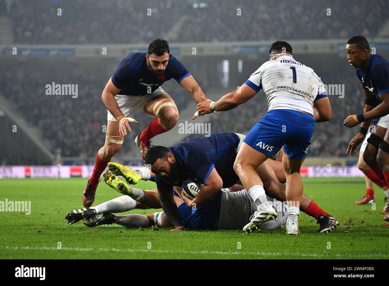 Julien Mattia/Le Pictorium - 6 Nations Tournament 2024, France's ...