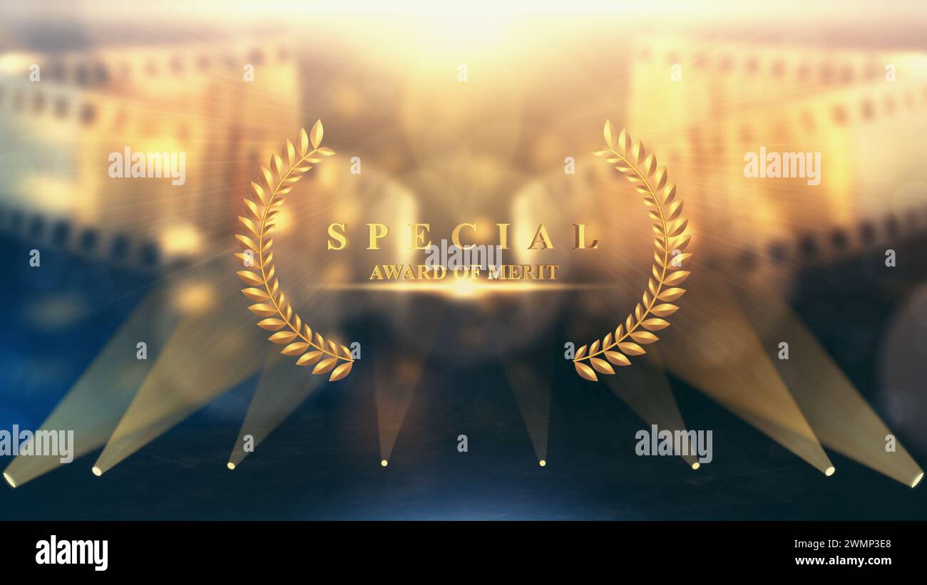 Film Awards. Special Award of Merit Stock Photo Alamy