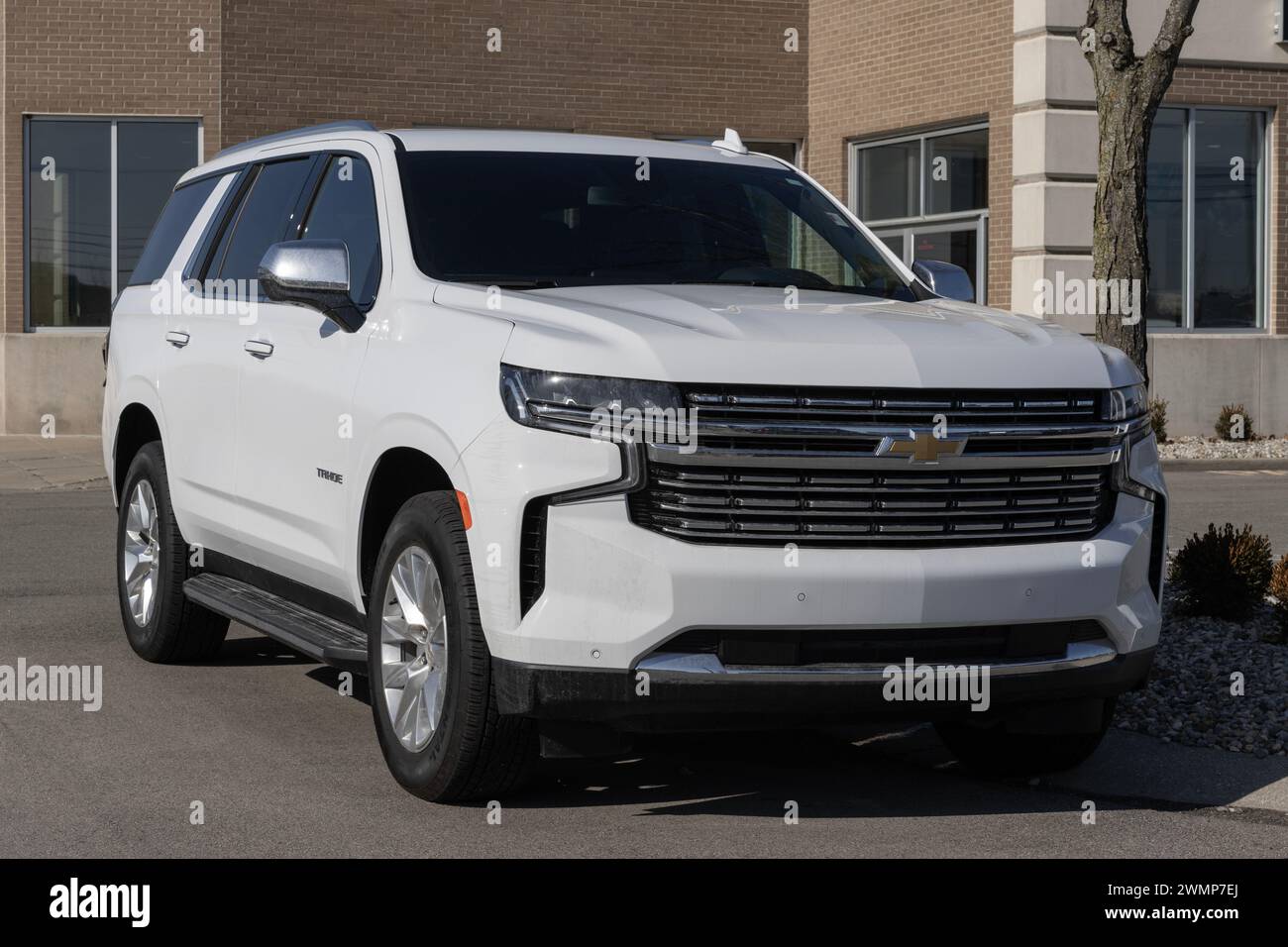 Carmel February 25, 2024 Used Chevrolet Tahoe SUV display. With