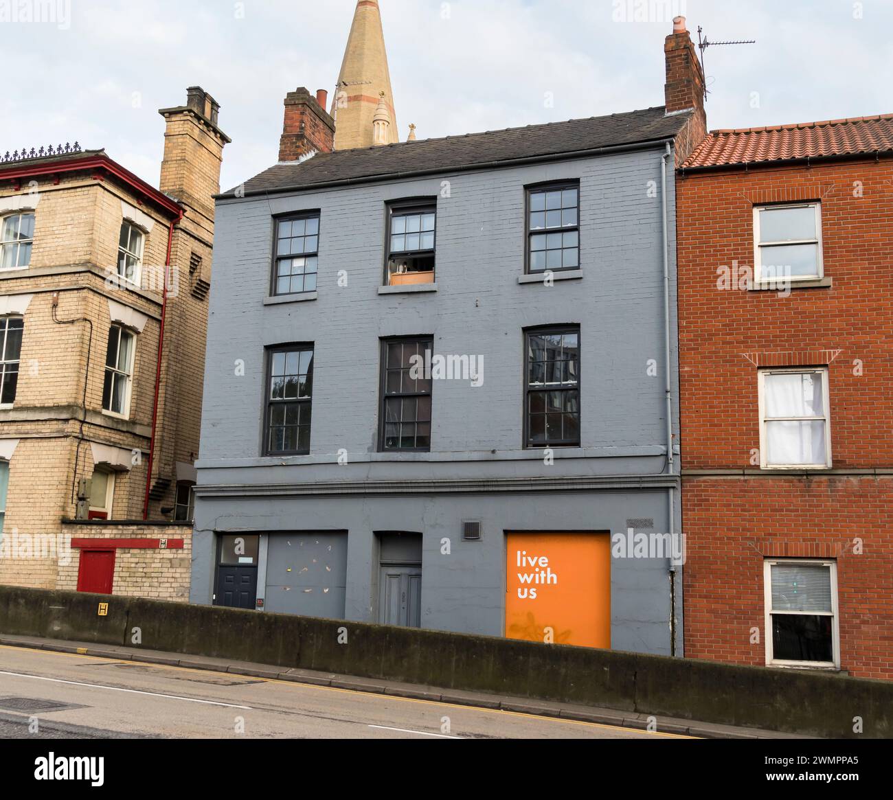 Student accomodation, Broadgate, Lincoln City, Lincolnshire, England, UK Stock Photo