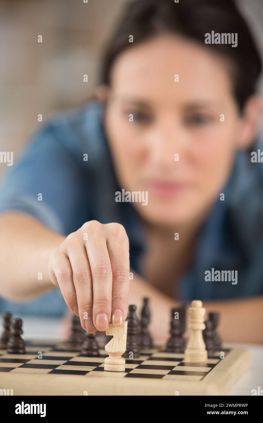Woman making decision board hi-res stock photography and images - Alamy