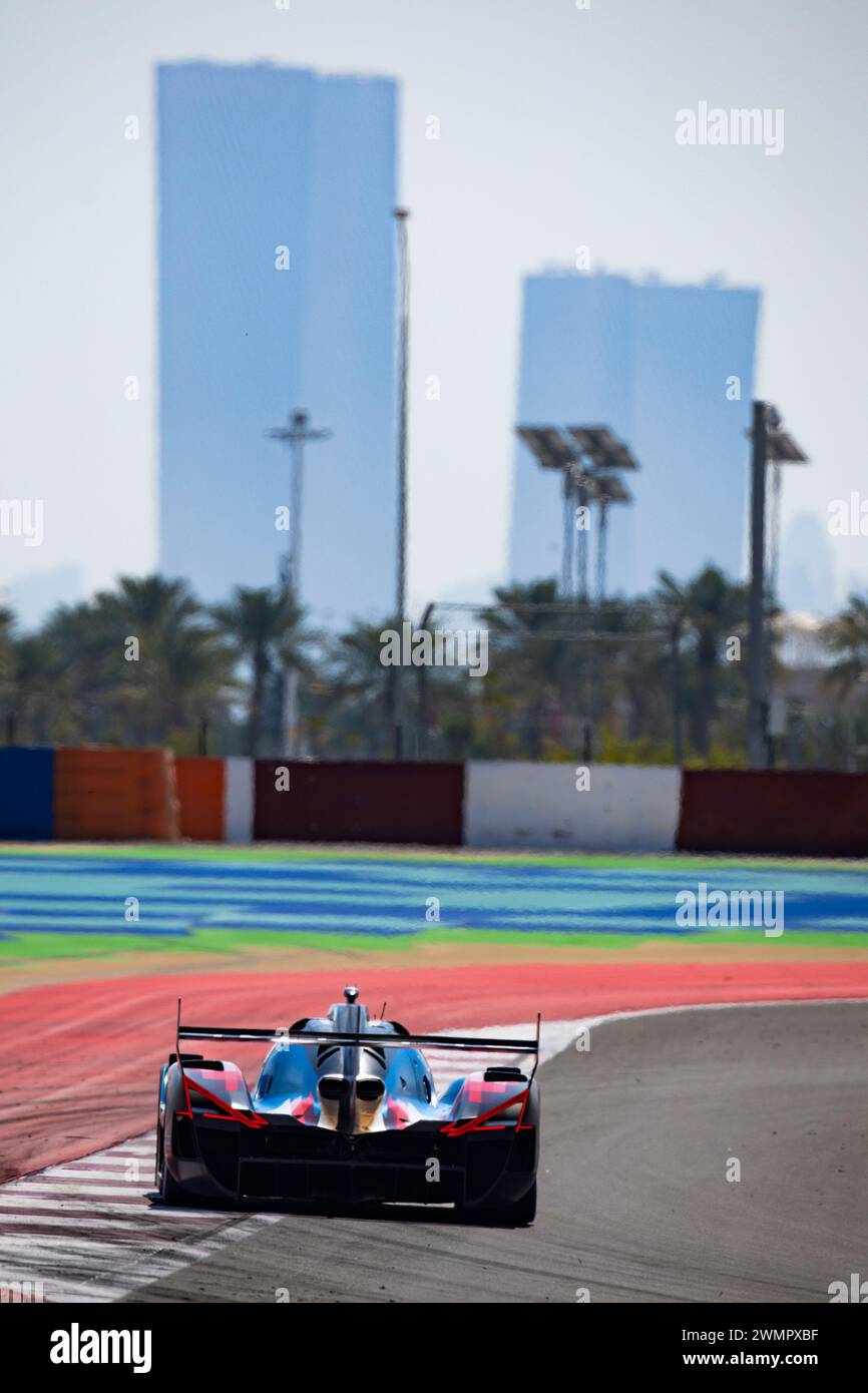 35 MILESI Charles (fra), HABSBURG-LOTHRINGEN Ferdinand (aut), CHATIN Paul-Loup (fra), Alpine Endurance Team #35, Alpine A424, action during the Prologue of the 2024 FIA World Endurance Championship, from February 24 to 26, 2024 on the Losail International Circuit in Lusail, Qatar - Photo Julien Delfosse / DPPI Stock Photo