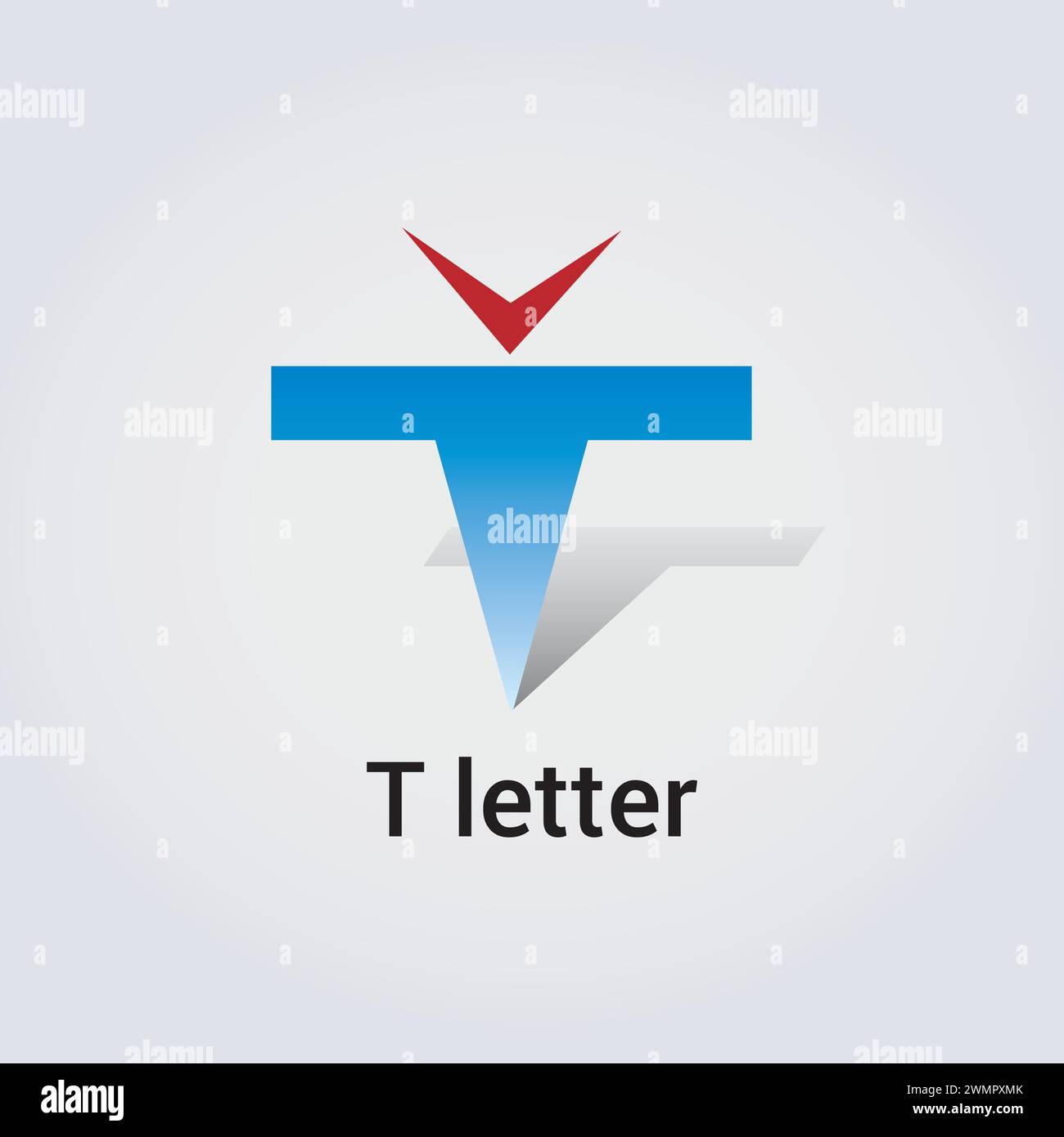 T Letter Icon Design Single Isolated Logo Design Brand Corporate Identity Various Colors Editable Template Vector Monogram Emblem Illustration Brand Stock Vector