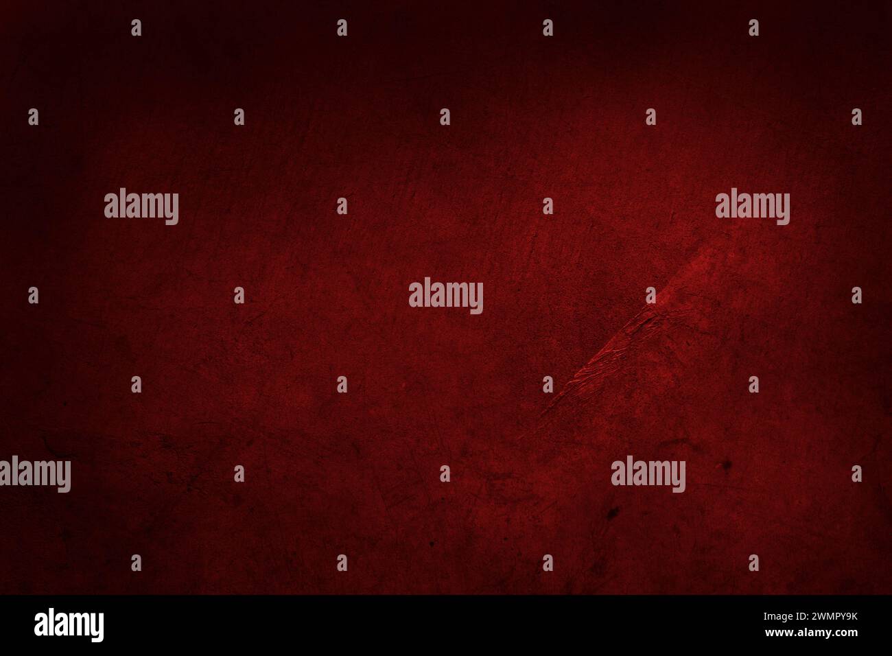 Dark red textured concrete grunge wall background Stock Photo