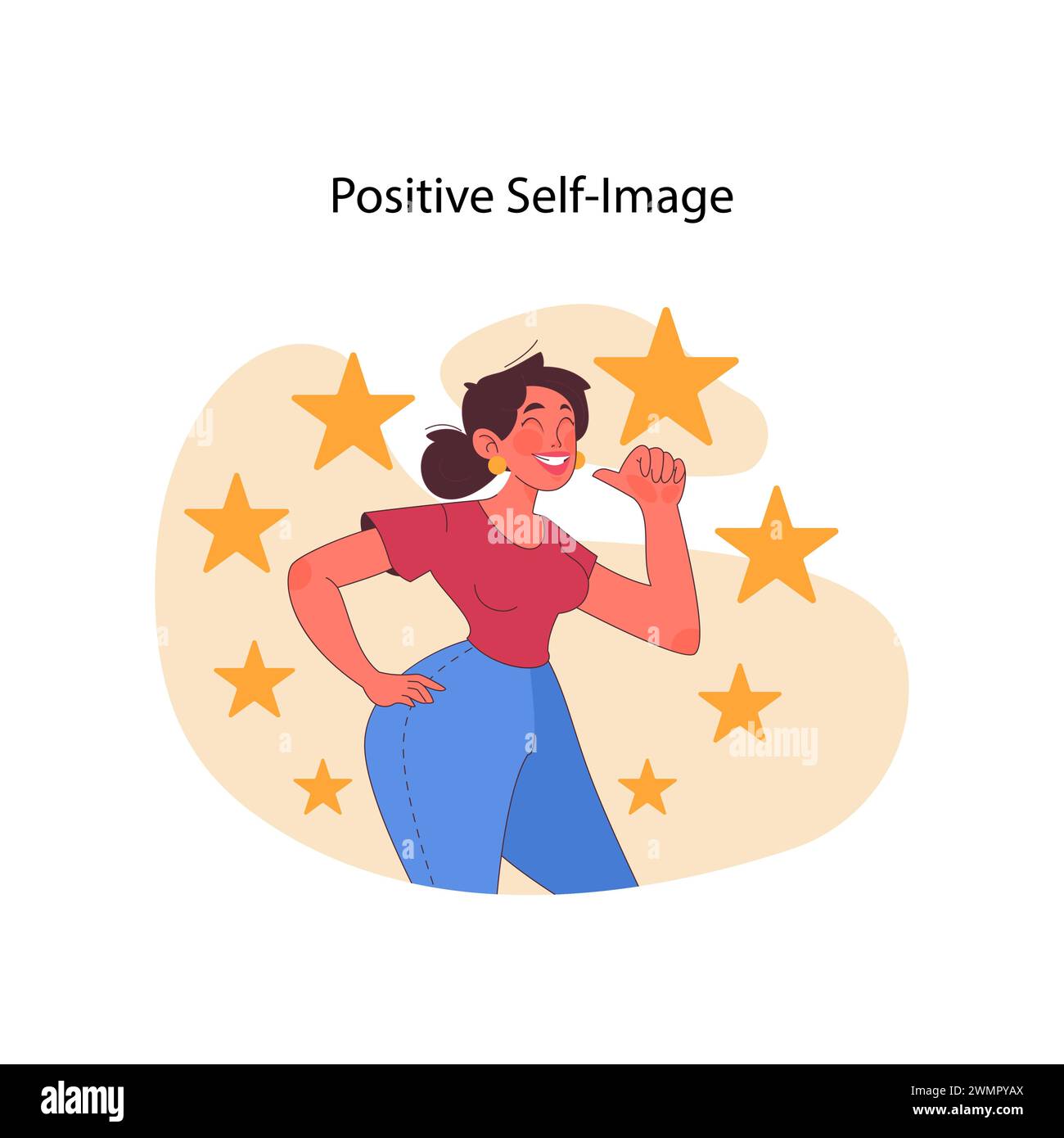 Sense of accomplishment and achievement Stock Vector Images - Alamy